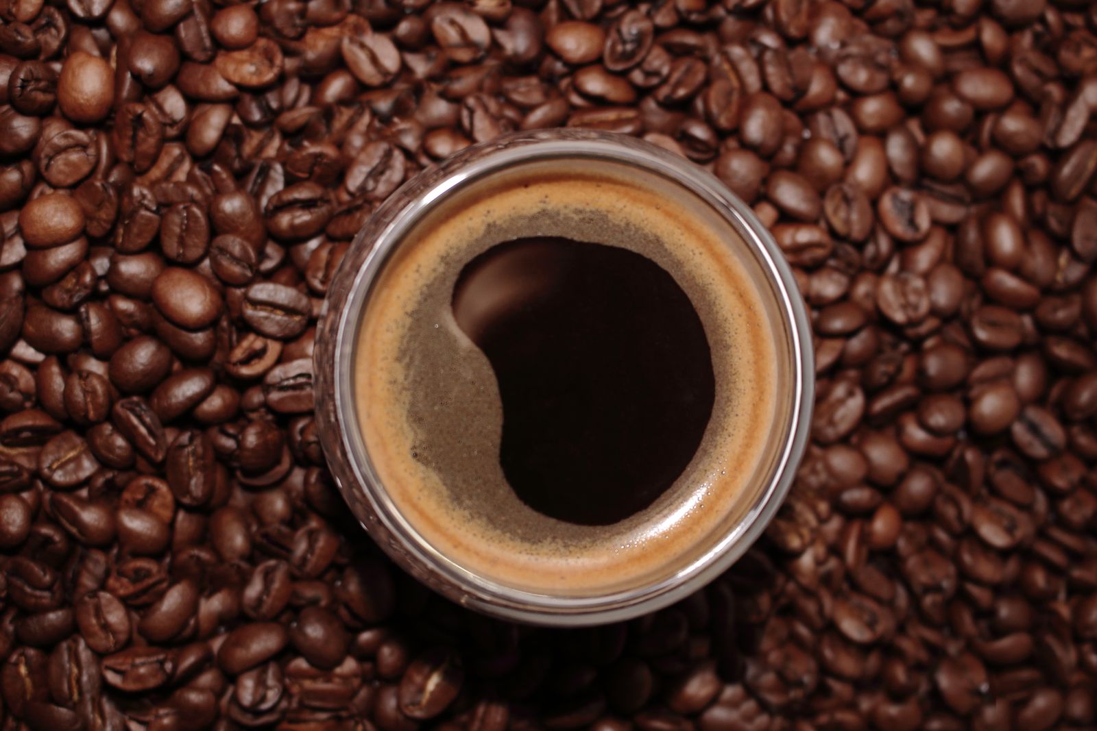 Coffee prepared for brewing