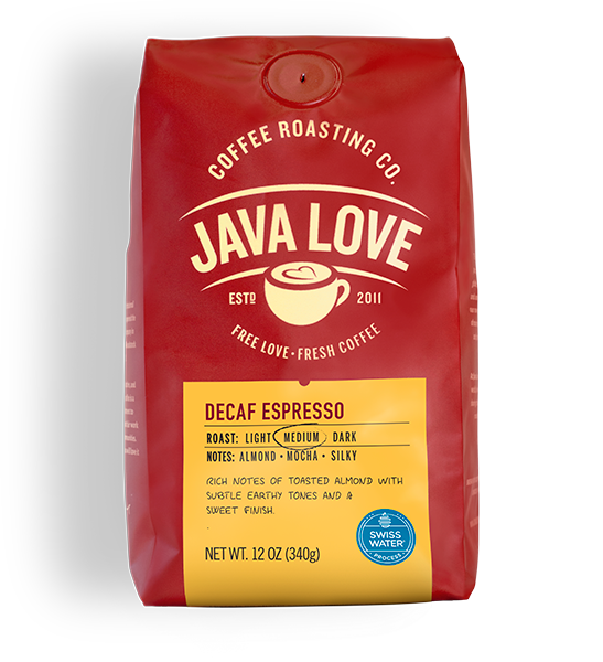 Decaf Espresso — published by Java Love Coffee Roasting Co.