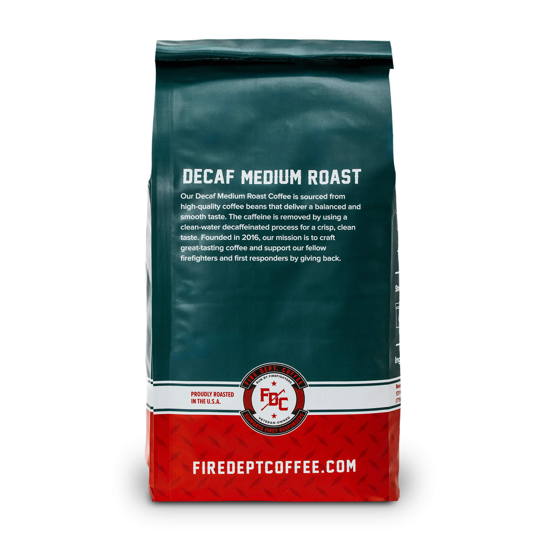 Decaf, Wholesale Coffee — published by Fire Department Coffee