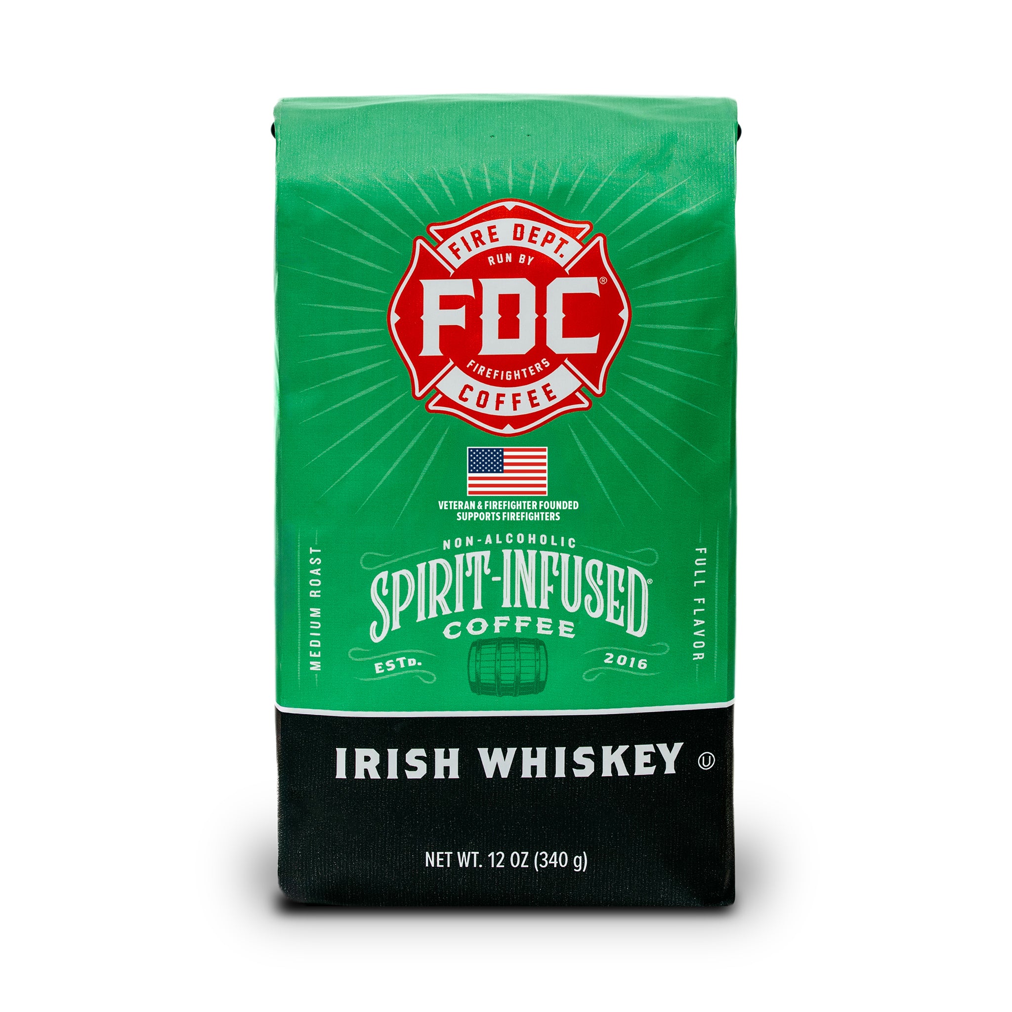 Irish Whiskey Infused Coffee — published by Fire Department Coffee