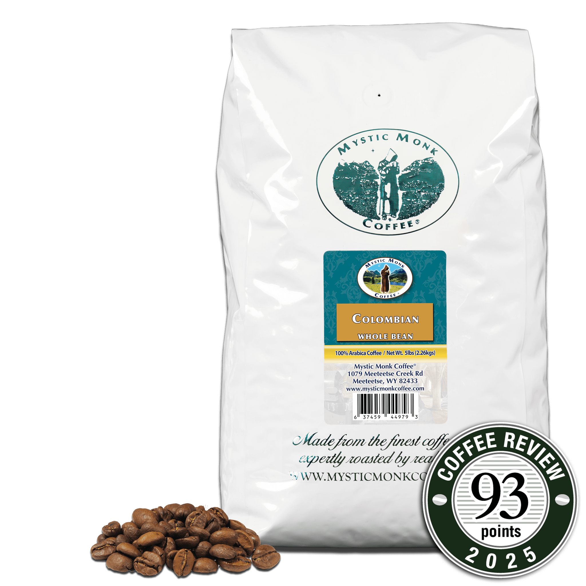 Colombian 5lb — published by Mystic Monk Coffee