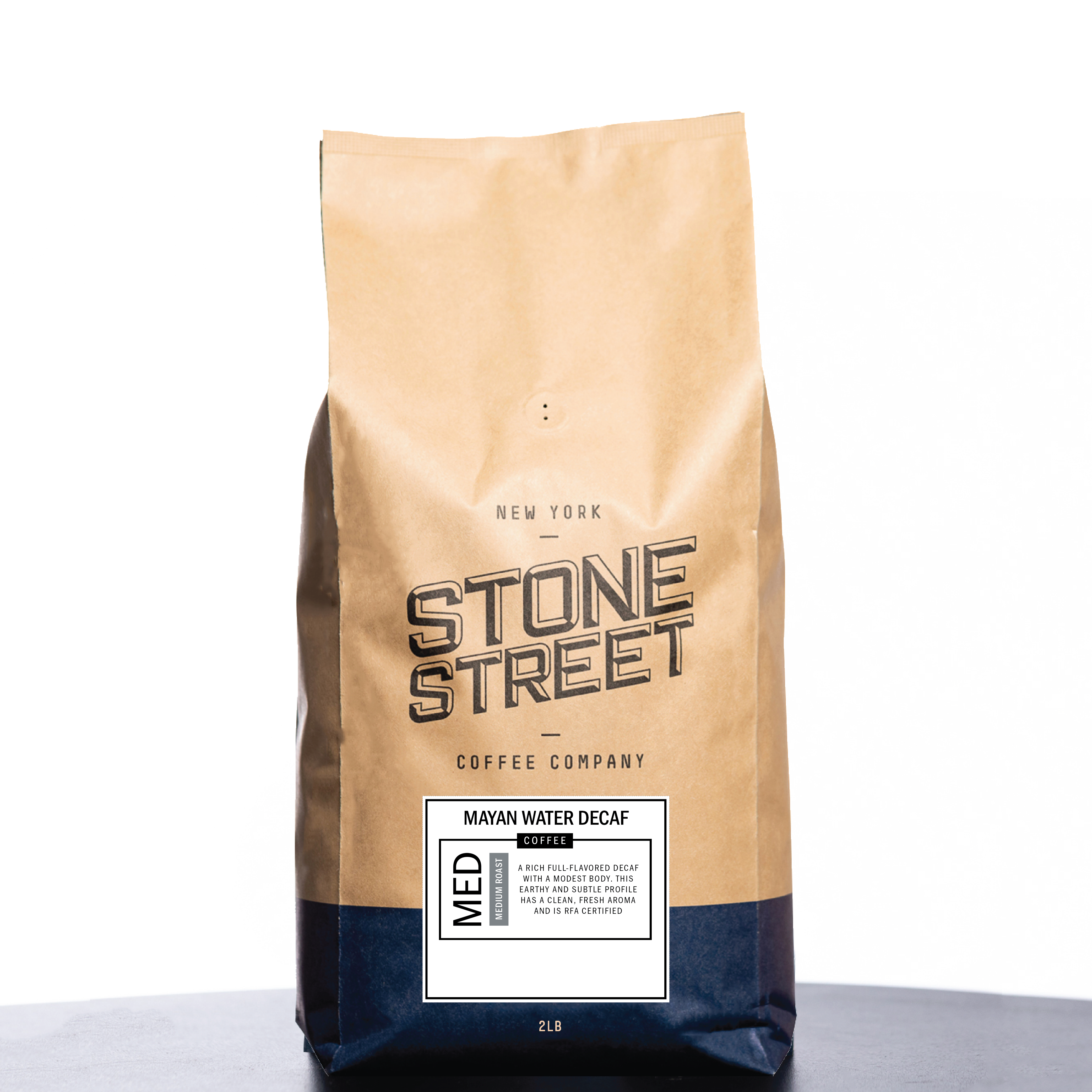 Mayan Water Decaf 2LB — published by Stone Street Coffee