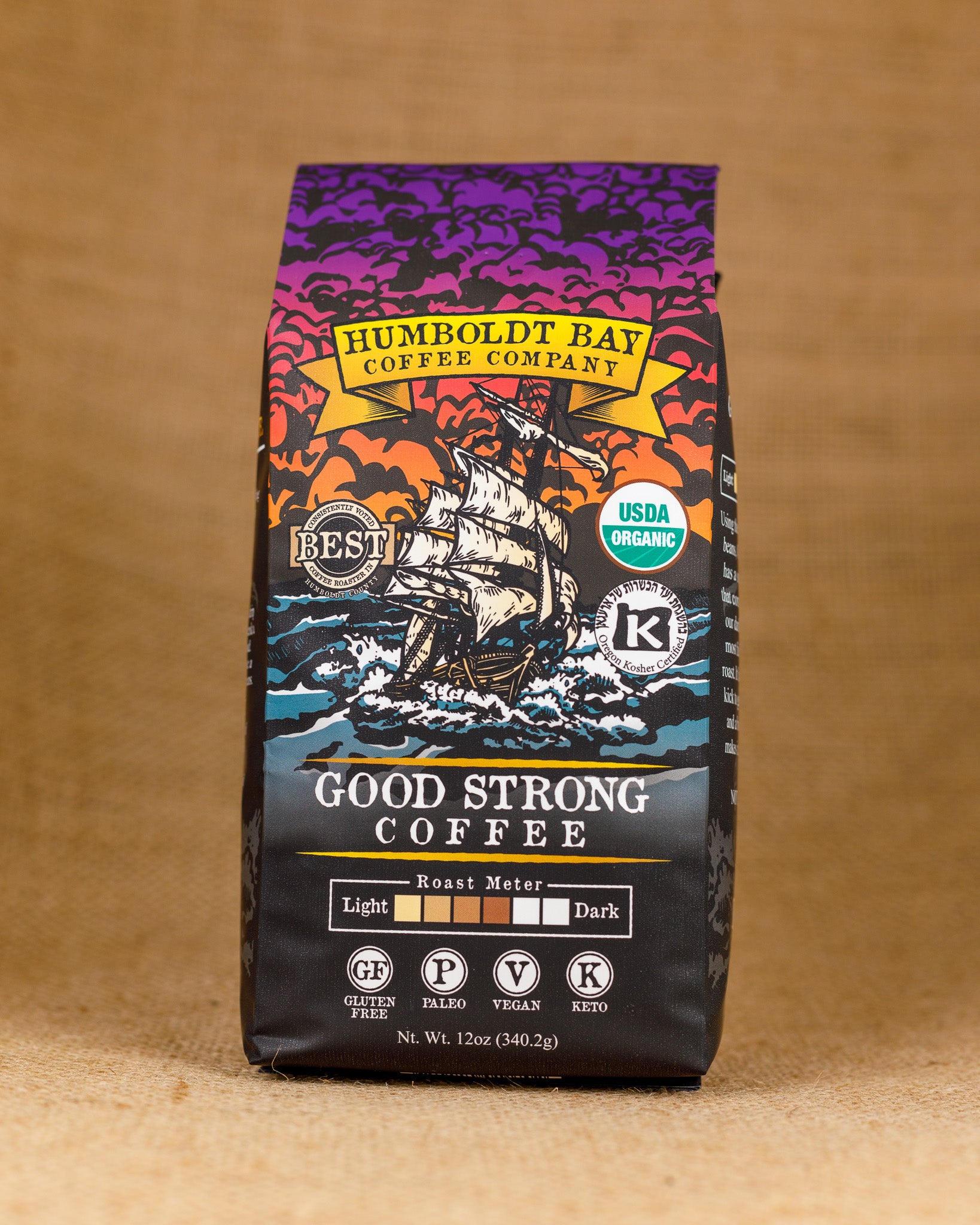 Organic Good Strong Coffee — published by Humboldt Bay Coffee