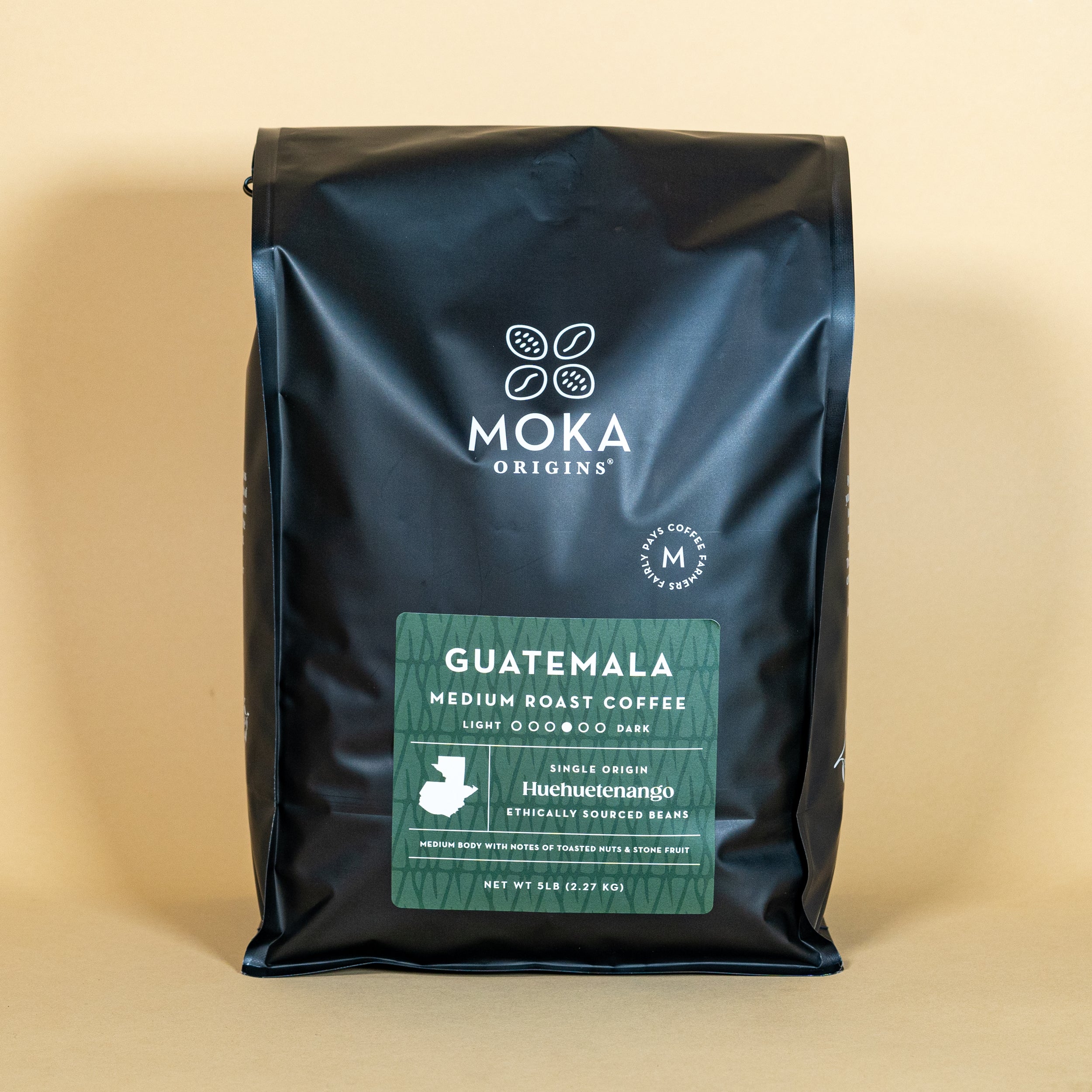 Guatemala Huehuetenango Coffee 5lb — published by Moka Origins