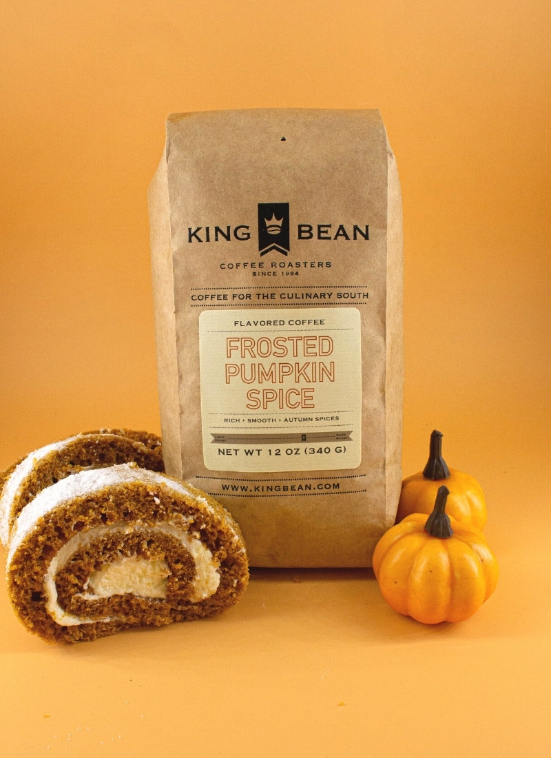 Frosted Pumpkin Spice 5 lb Bag — published by King Bean Bev. Co.