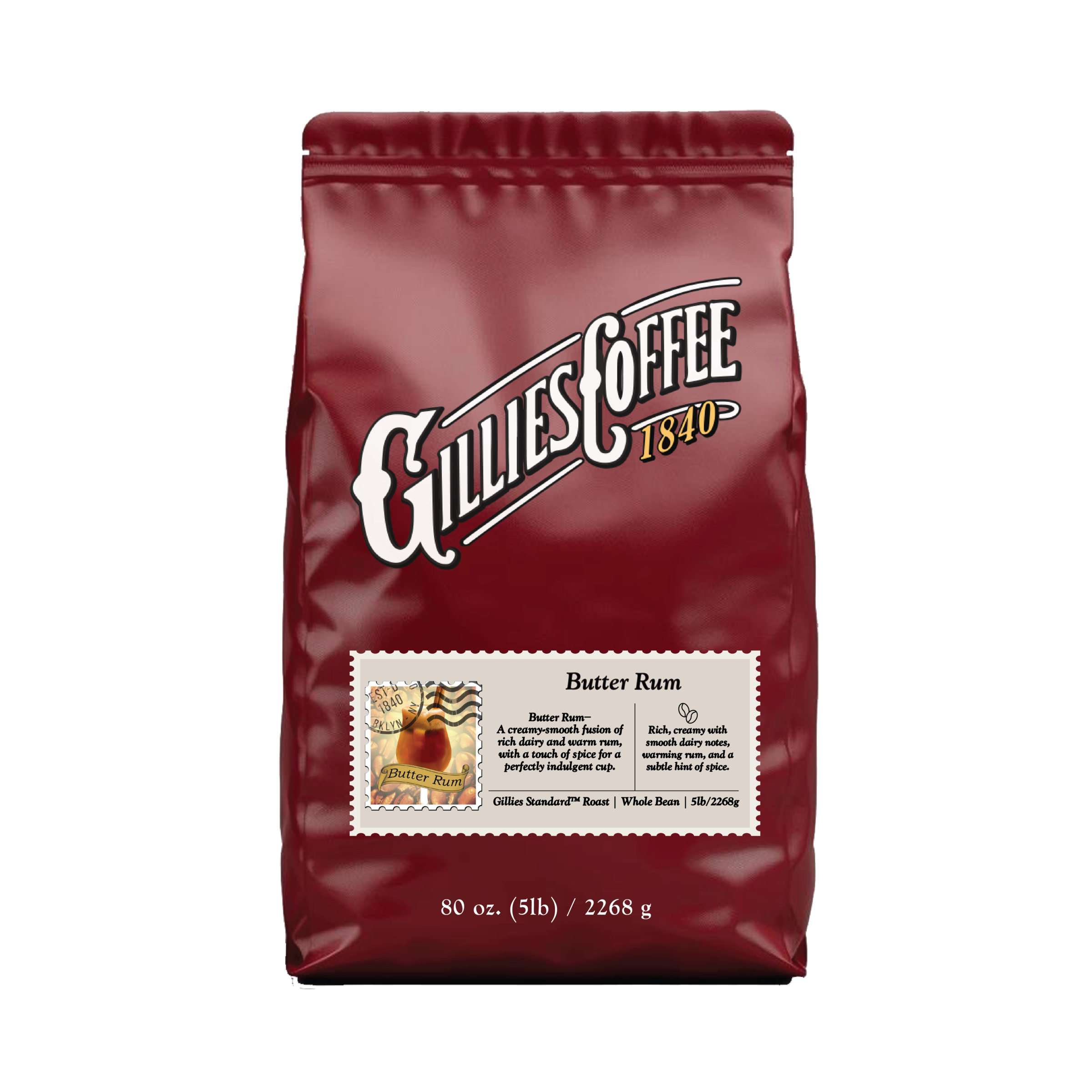 Butter Rum — published by Gillies Coffee