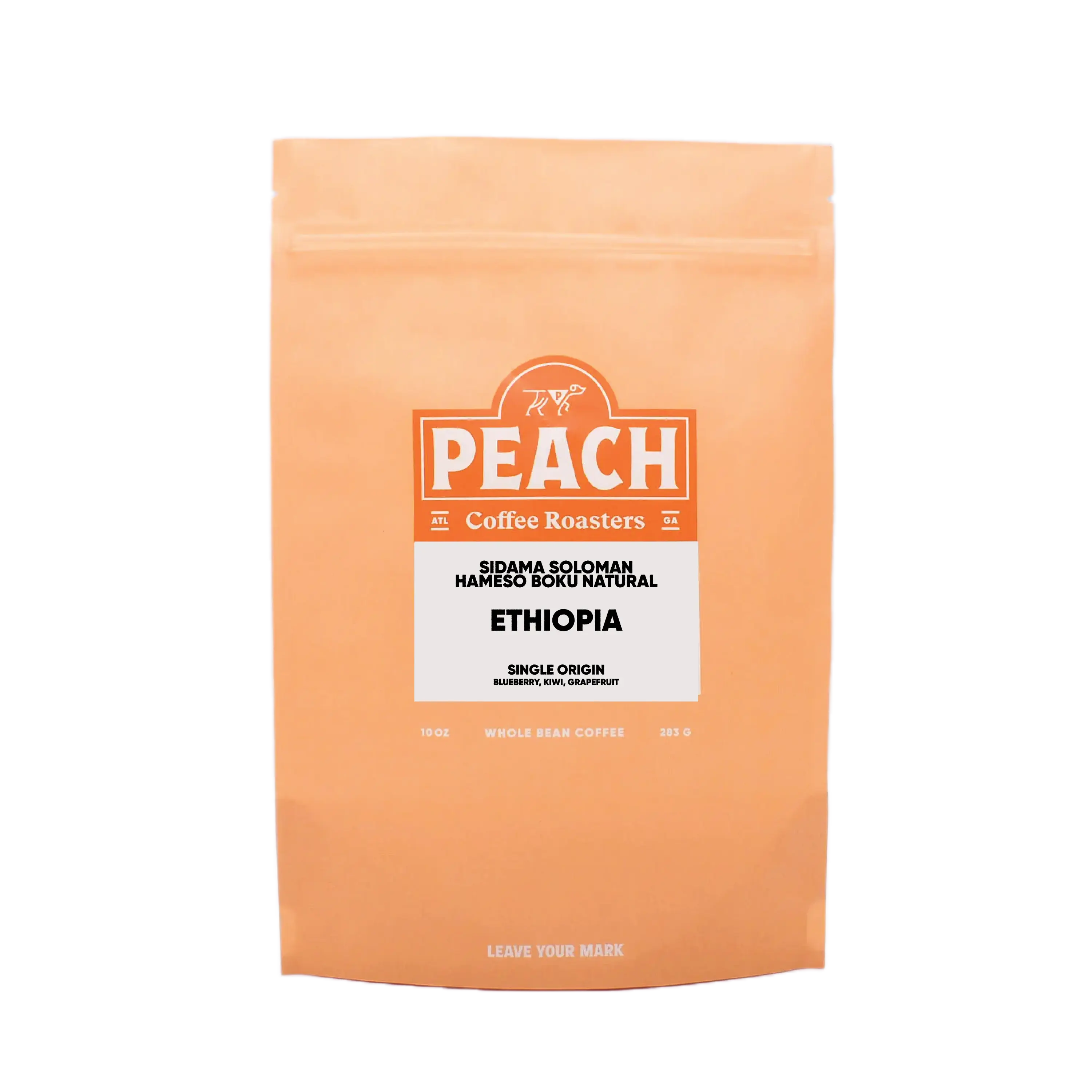 Ethiopia Sidama Soloman Hameso Boku Natural - Medium-Light Roast - Single Origin - ws — published by Peach Coffee Roasters