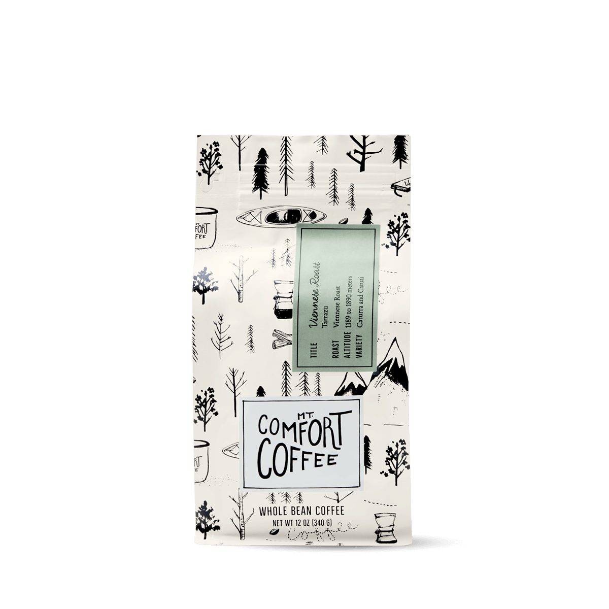 Costa Rica, Viennese Dark Roast, 12oz. — published by Mt. Comfort Coffee