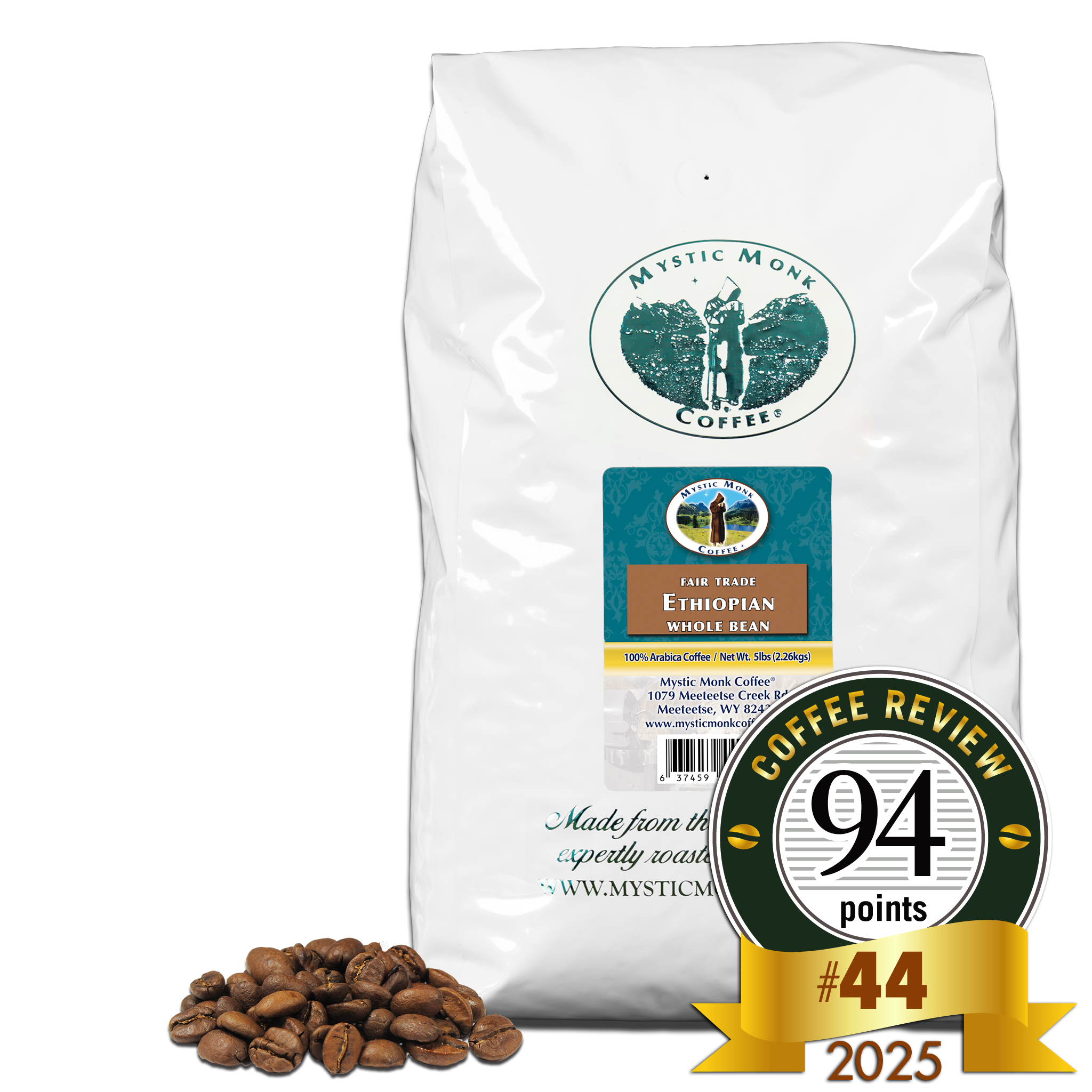 Ethiopian 5lb — published by Mystic Monk Coffee