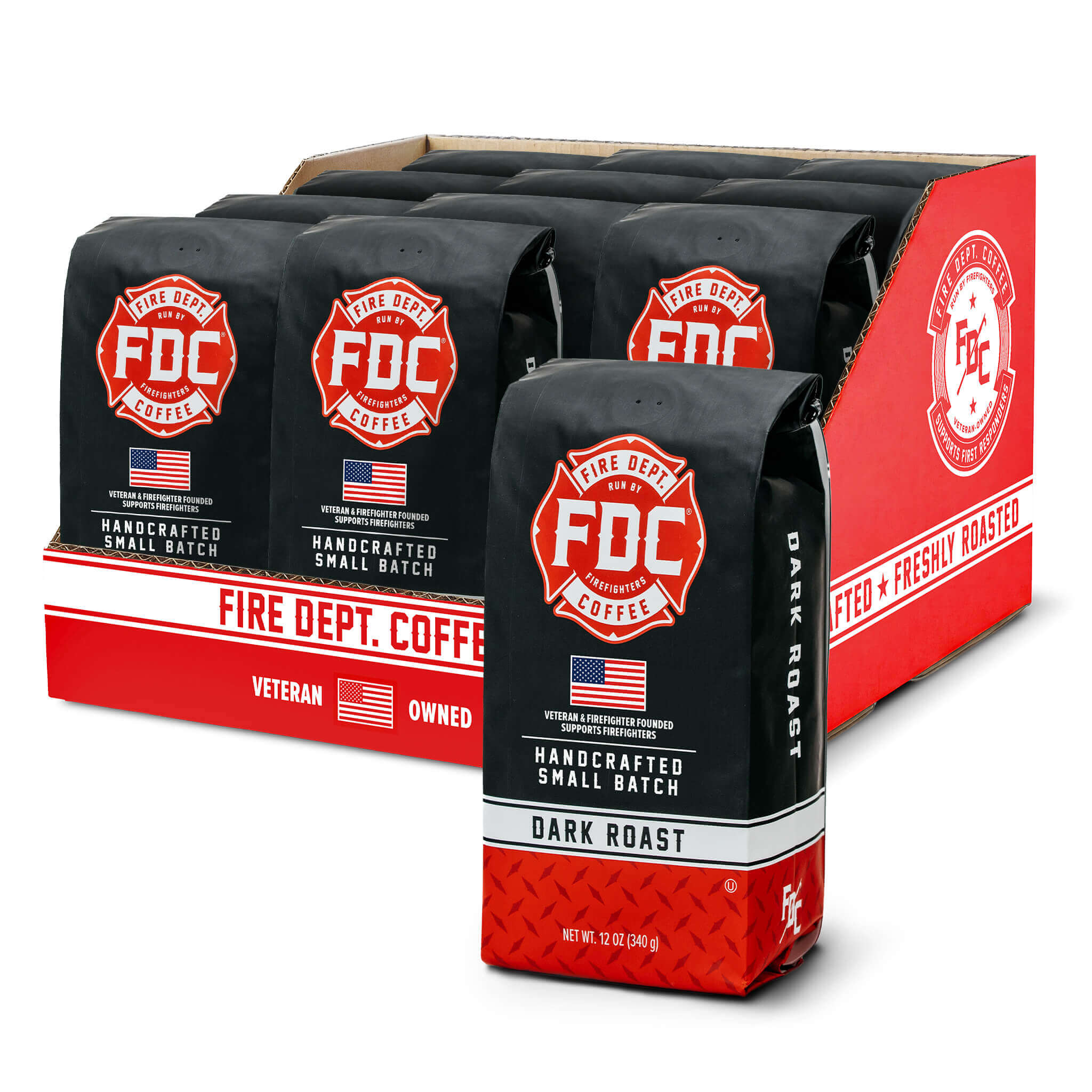 Dark Roast, Wholesale Coffee — published by Fire Department Coffee