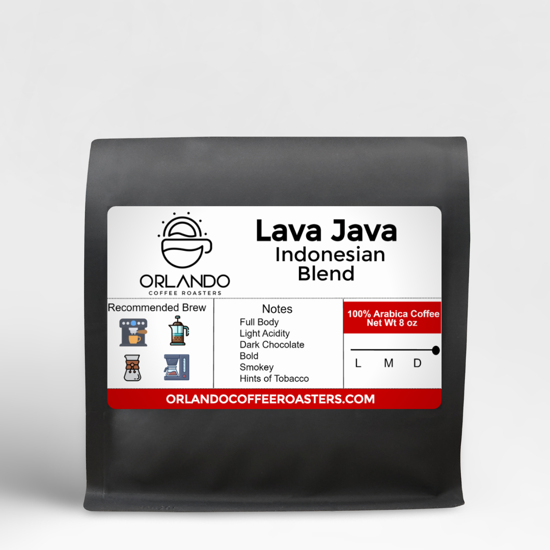 Lava Java Indonesian Blend — published by Orlando Coffee Roasters
