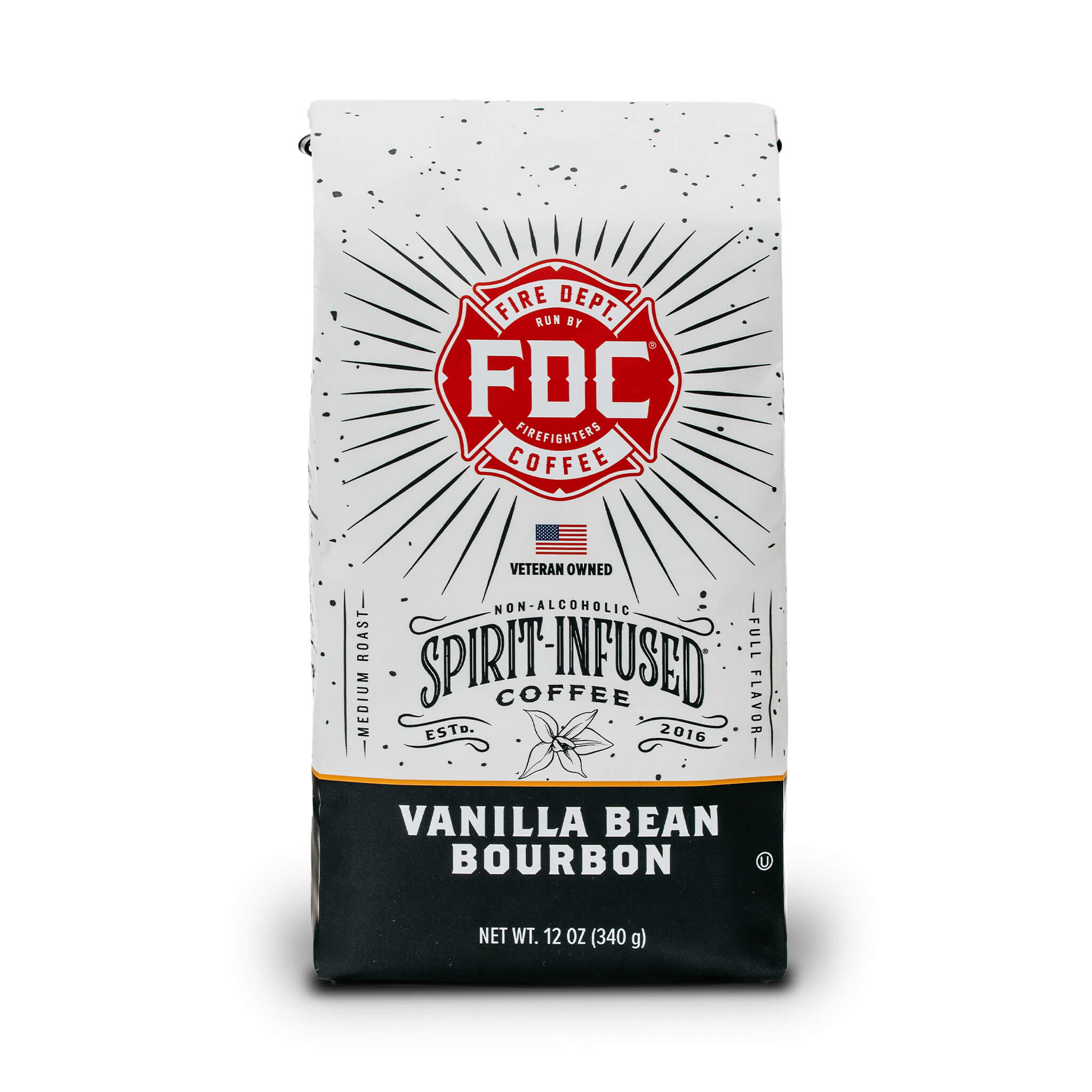Vanilla Bean Bourbon Infused Coffee — published by Fire Department Coffee