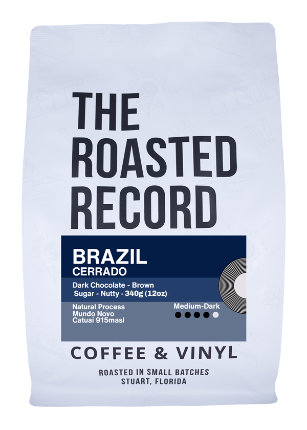 Brazil Coffee Cerrado | Our Top Single-Origin, Coffee & Espresso Bean — published by The Roasted Record Coffee Shop & Roaster - Stuart Florida