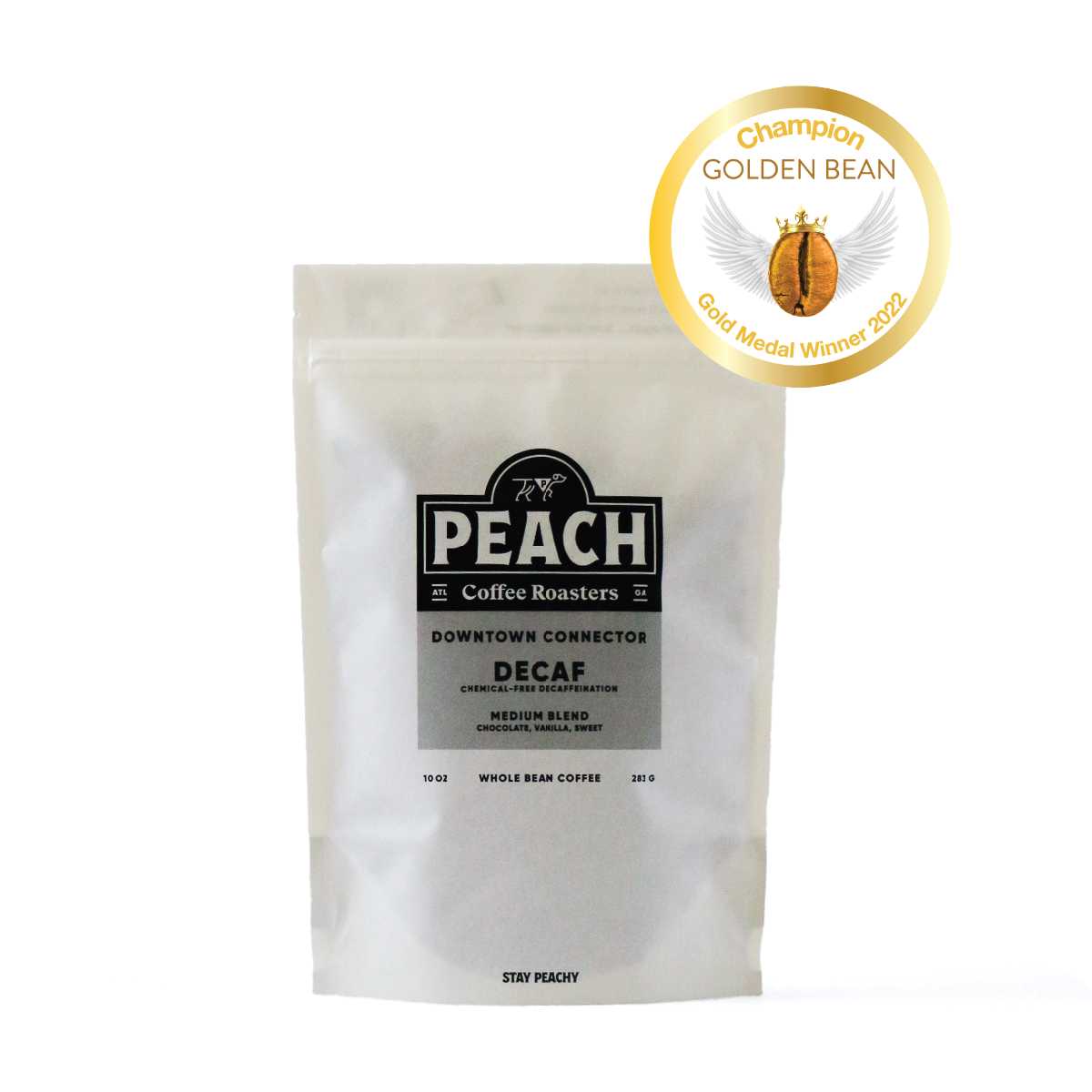 Decaf - Downtown Connector - WS — published by Peach Coffee Roasters