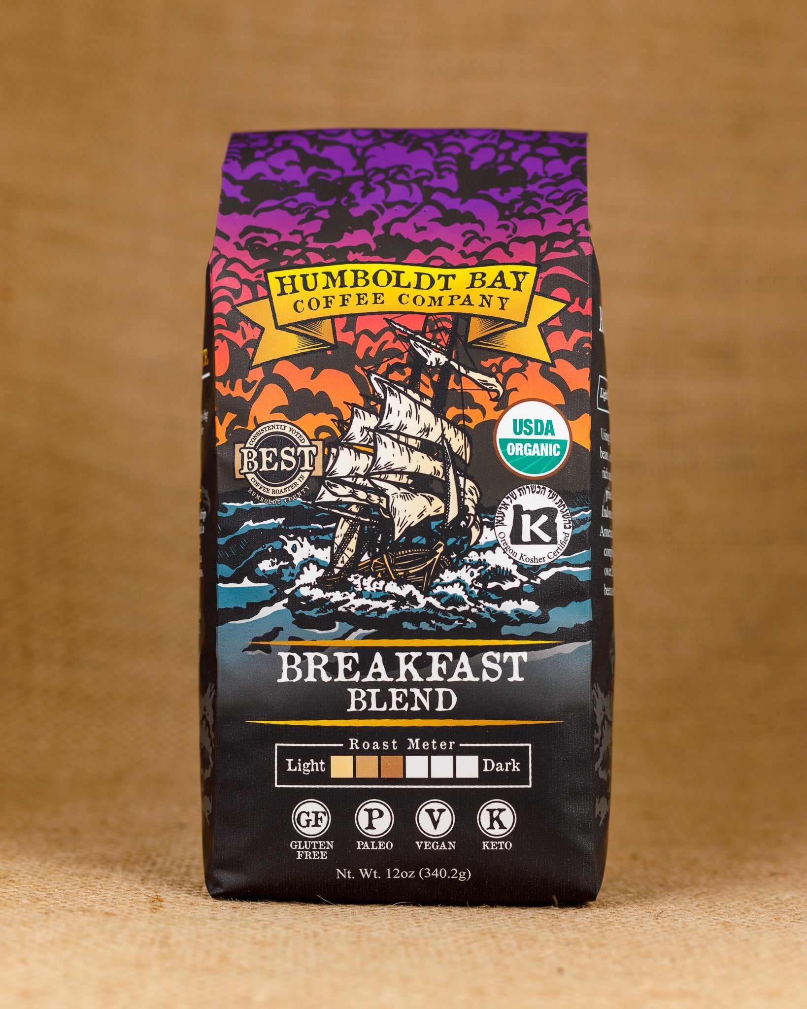 Organic Breakfast Blend — published by Humboldt Bay Coffee