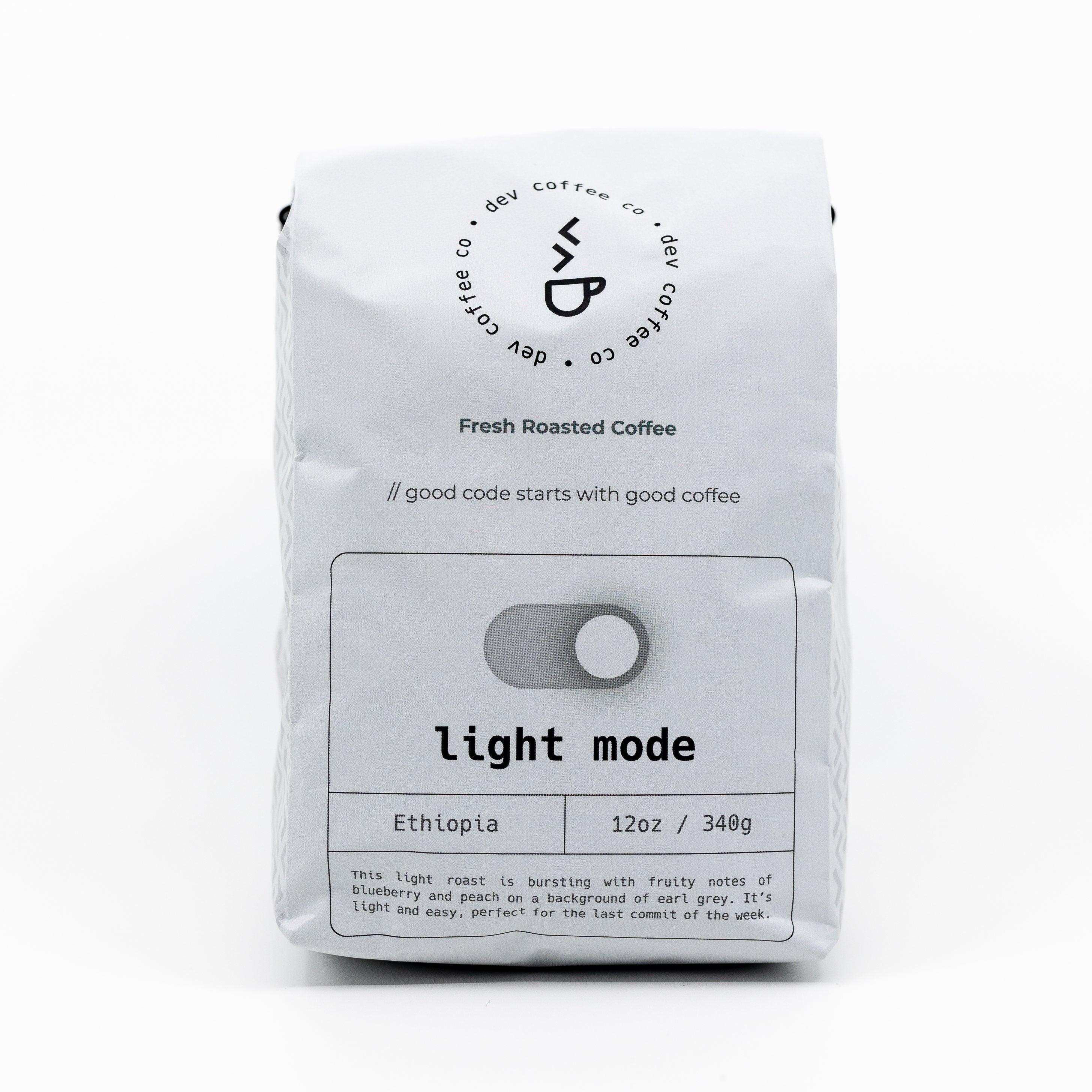 Light Mode — published by Dev Coffee Co