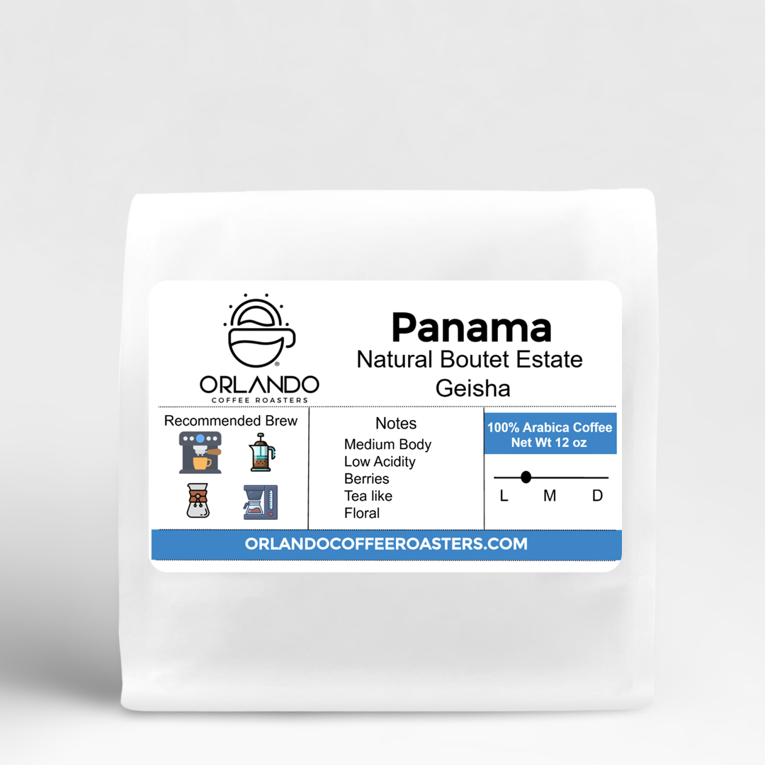 Panama Natural Boutet Estate Geisha — published by Orlando Coffee Roasters
