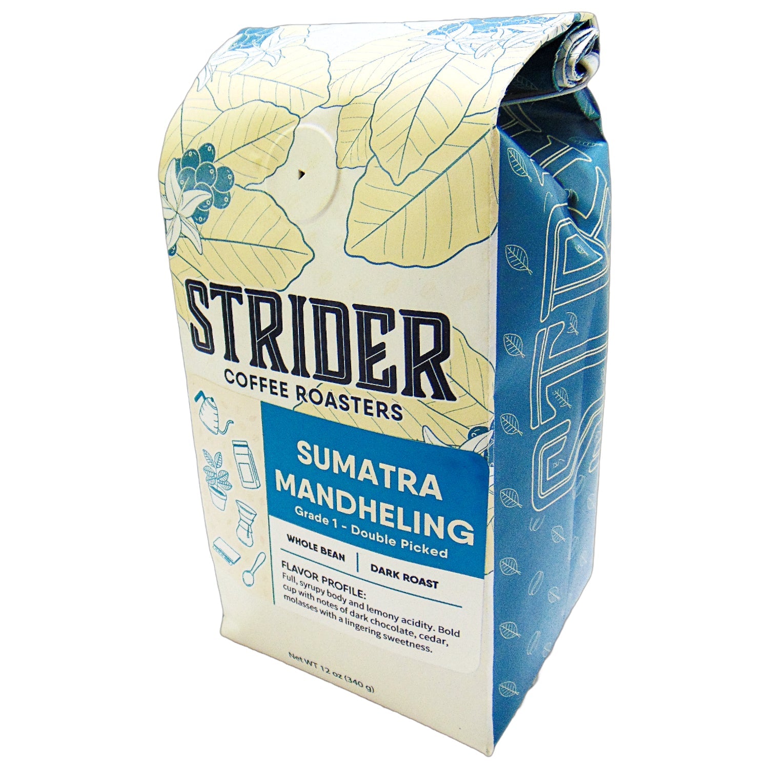 Sumatra Mandheling Coffee Blend — published by Strider Coffee Roasters
