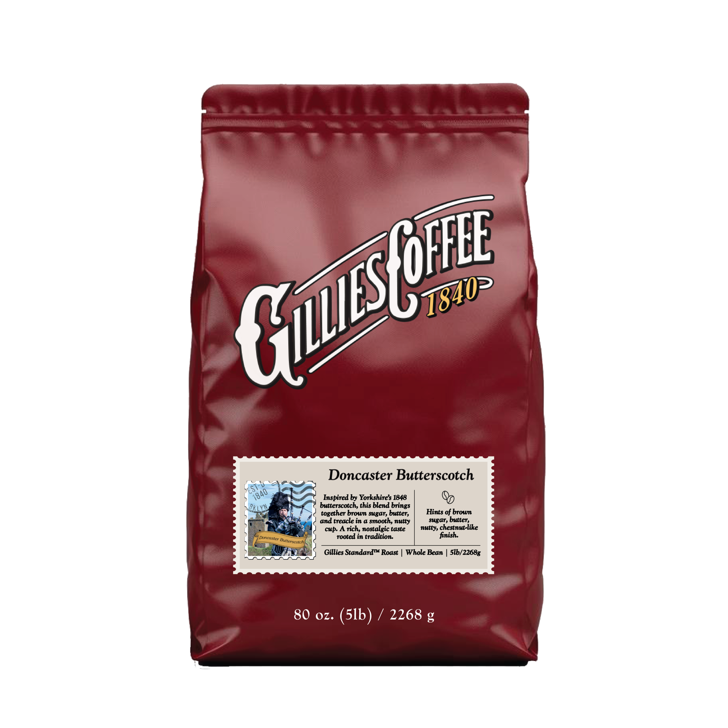 Doncaster Butterscotch — published by Gillies Coffee