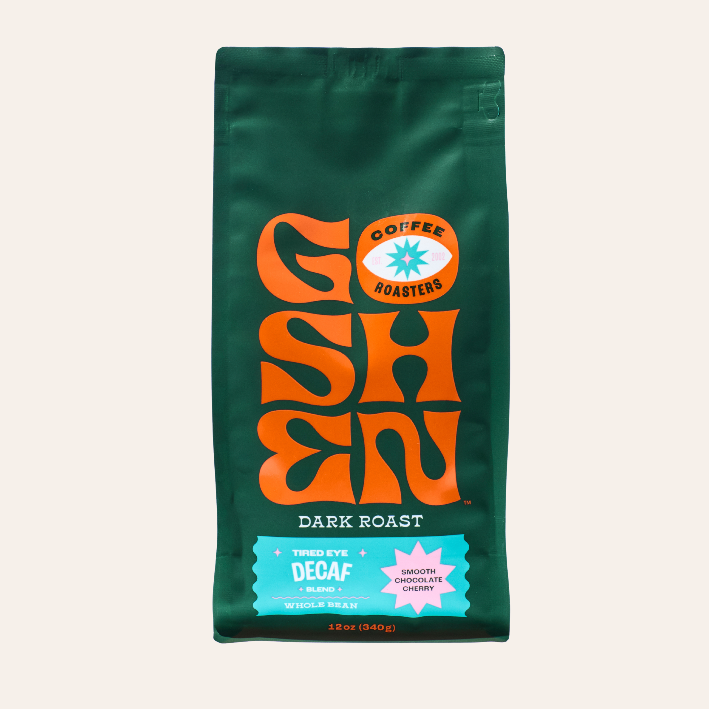 Tired Eye Decaf — published by Goshen Coffee