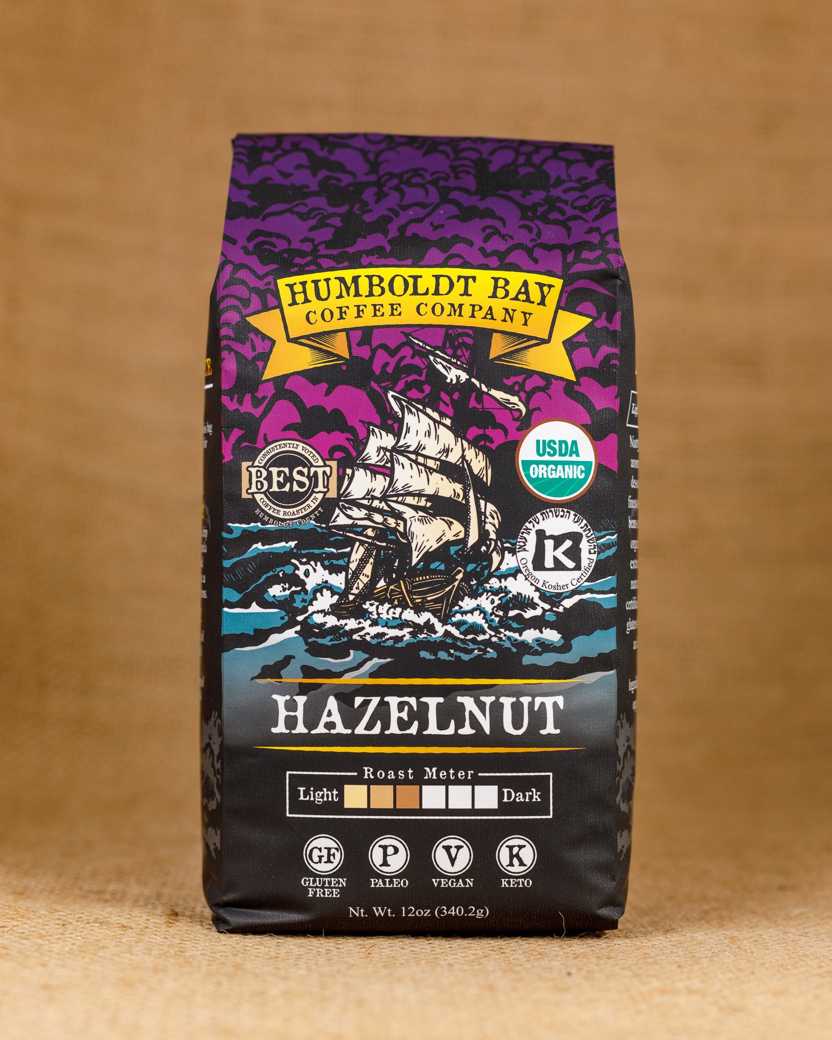 Organic Hazelnut — published by Humboldt Bay Coffee