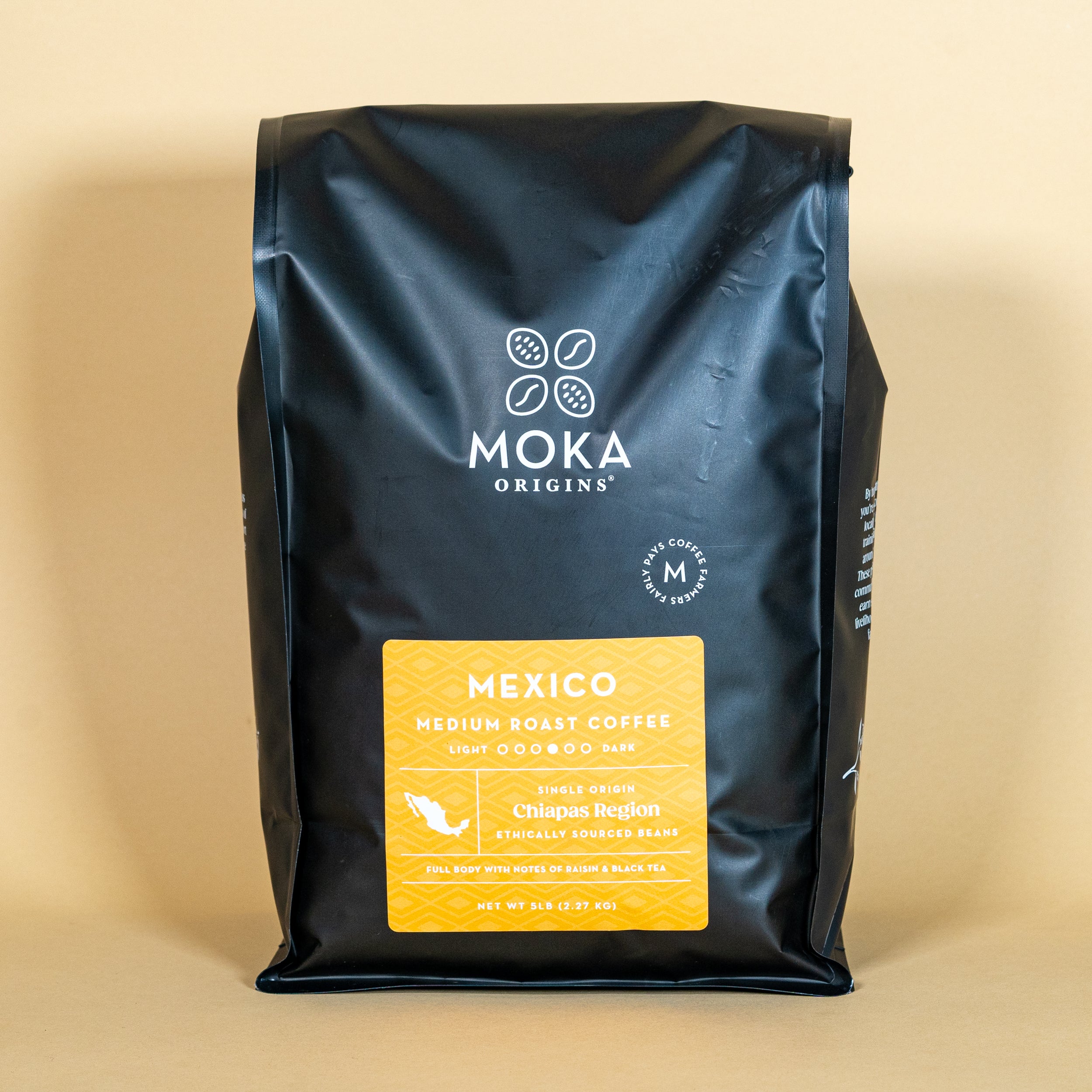Mexico Chiapas Coffee 5lb — published by Moka Origins