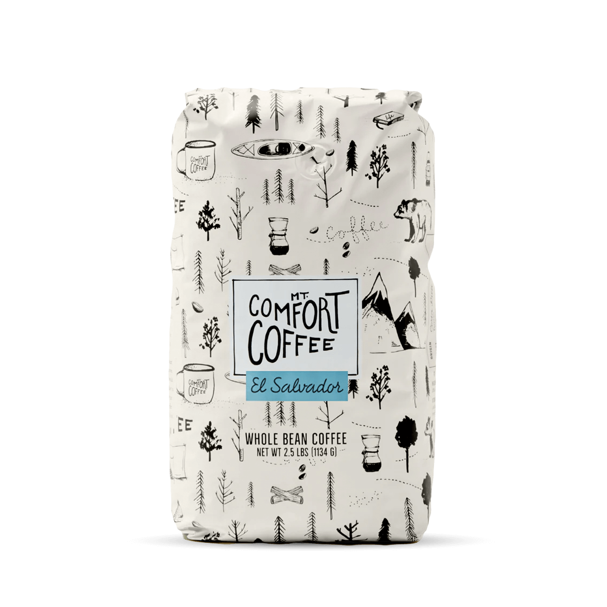 El Salvador, Medium Roast, 2.5lb. — published by Mt. Comfort Coffee