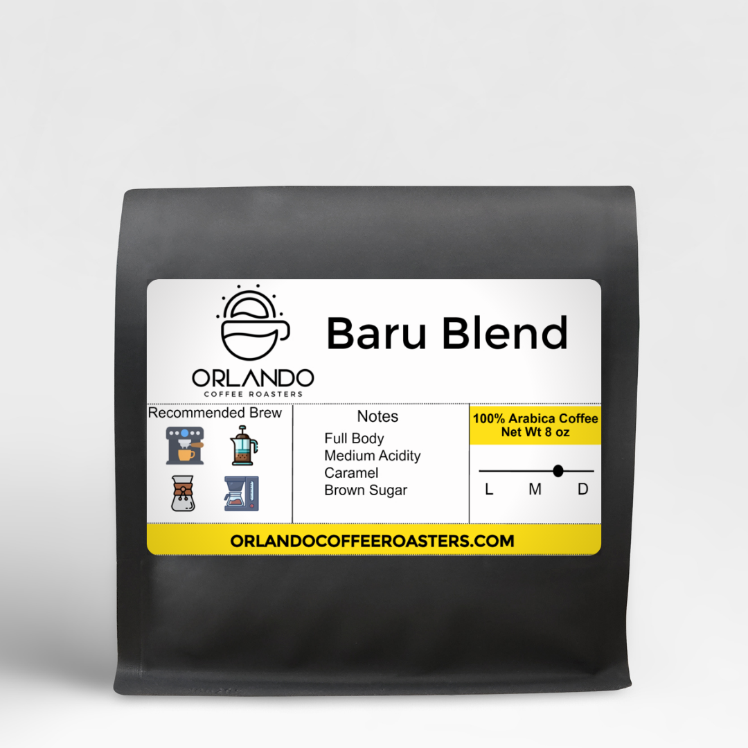 Baru Blend — published by Orlando Coffee Roasters