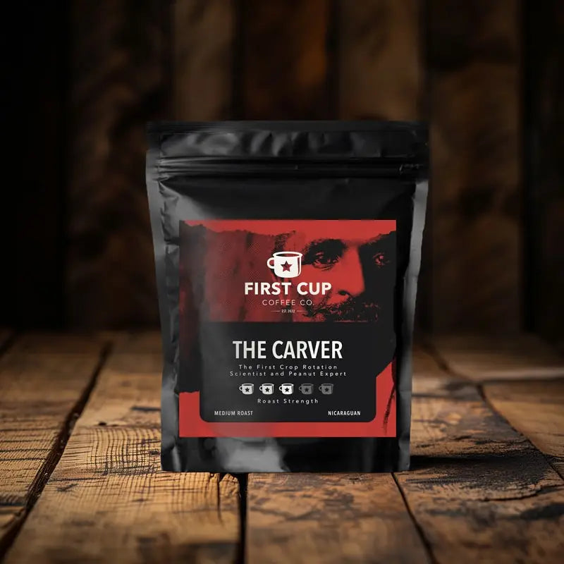 The Carver - 5 Lb Bag — published by First Cup Coffee Co