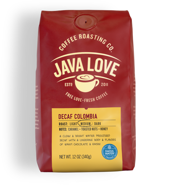 Decaf Colombia — published by Java Love Coffee Roasting Co.