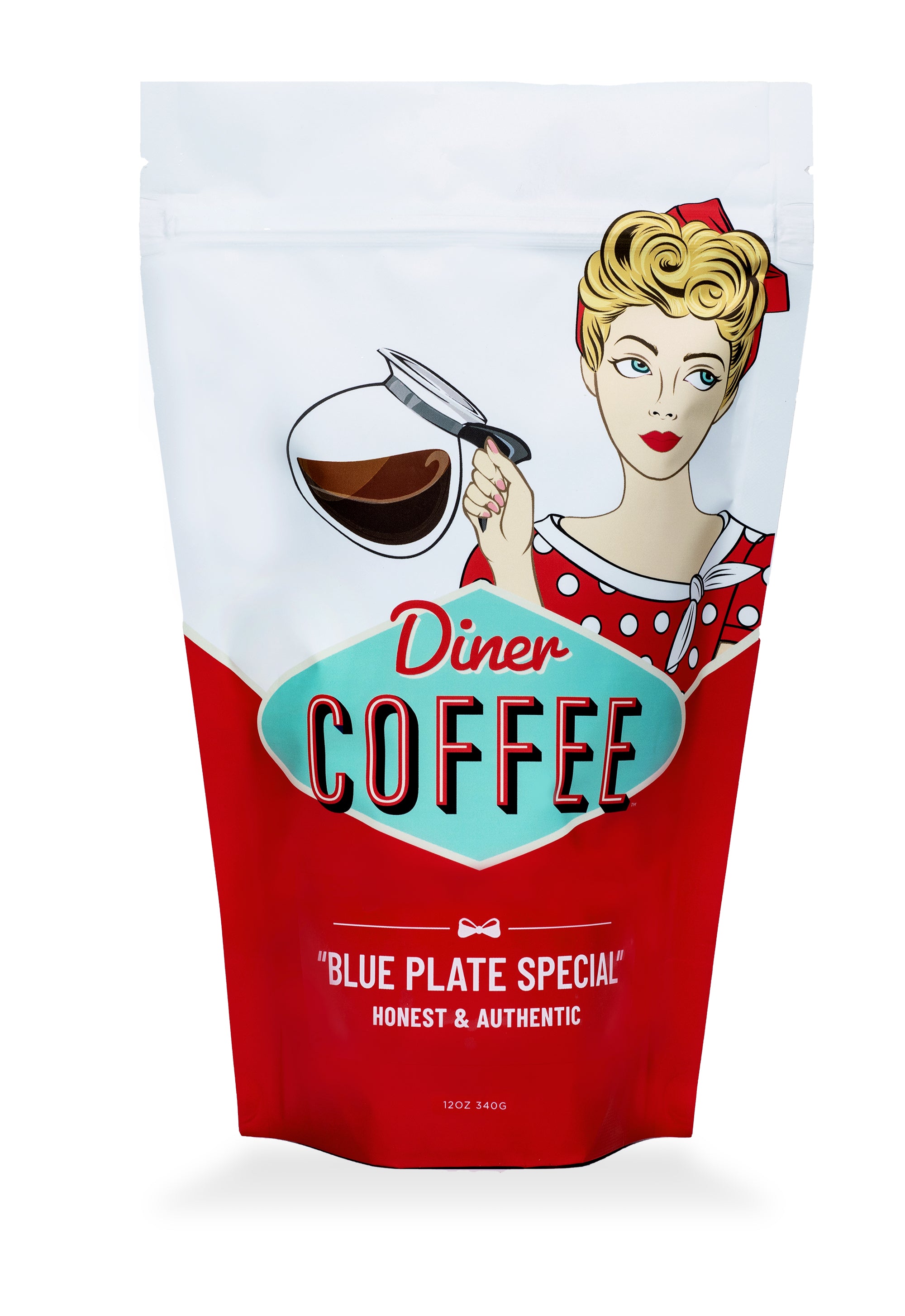 “Blue Plate Special” Light-Medium Roast 12oz. — published by Coroco Coffee