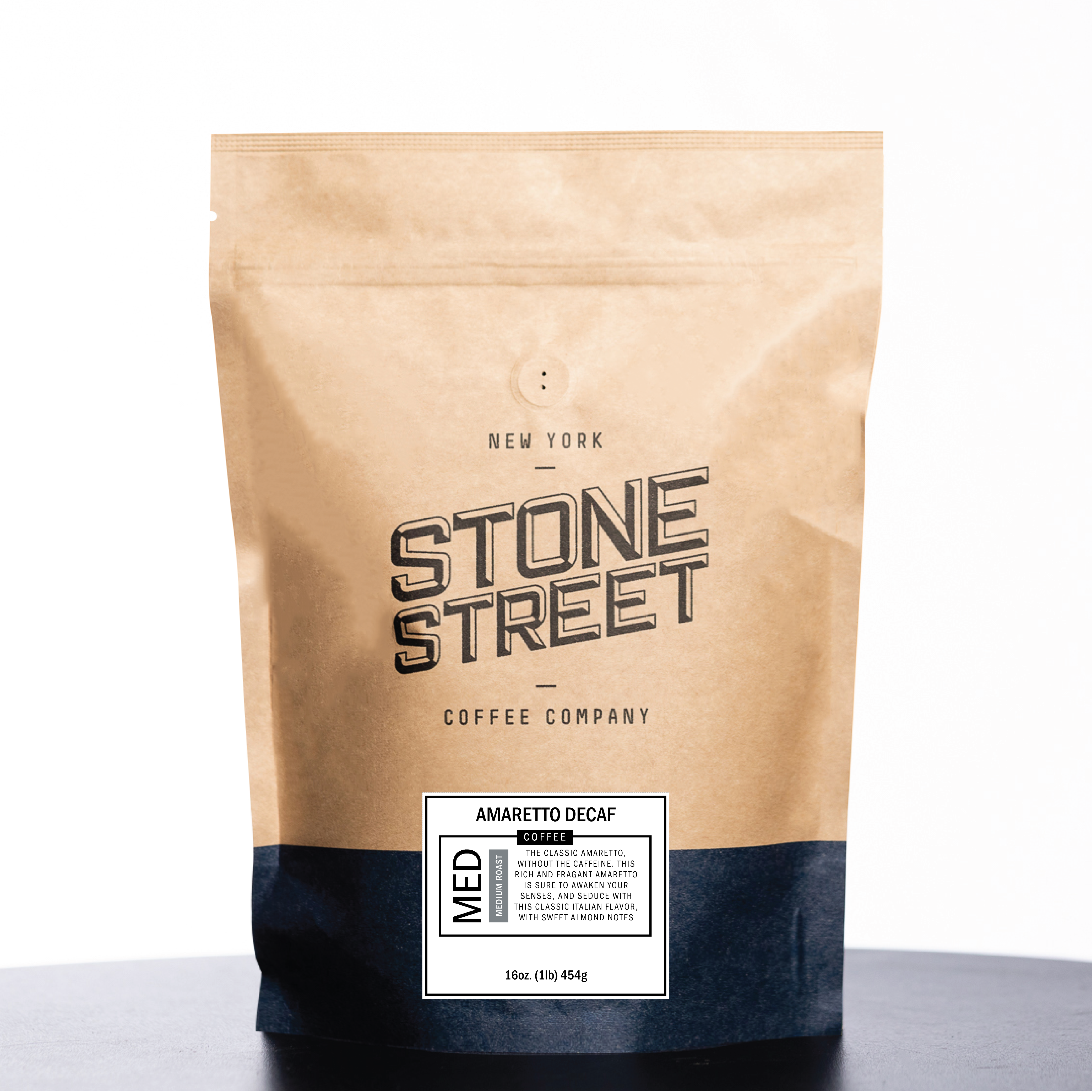 Amaretto Decaf — published by Stone Street Coffee