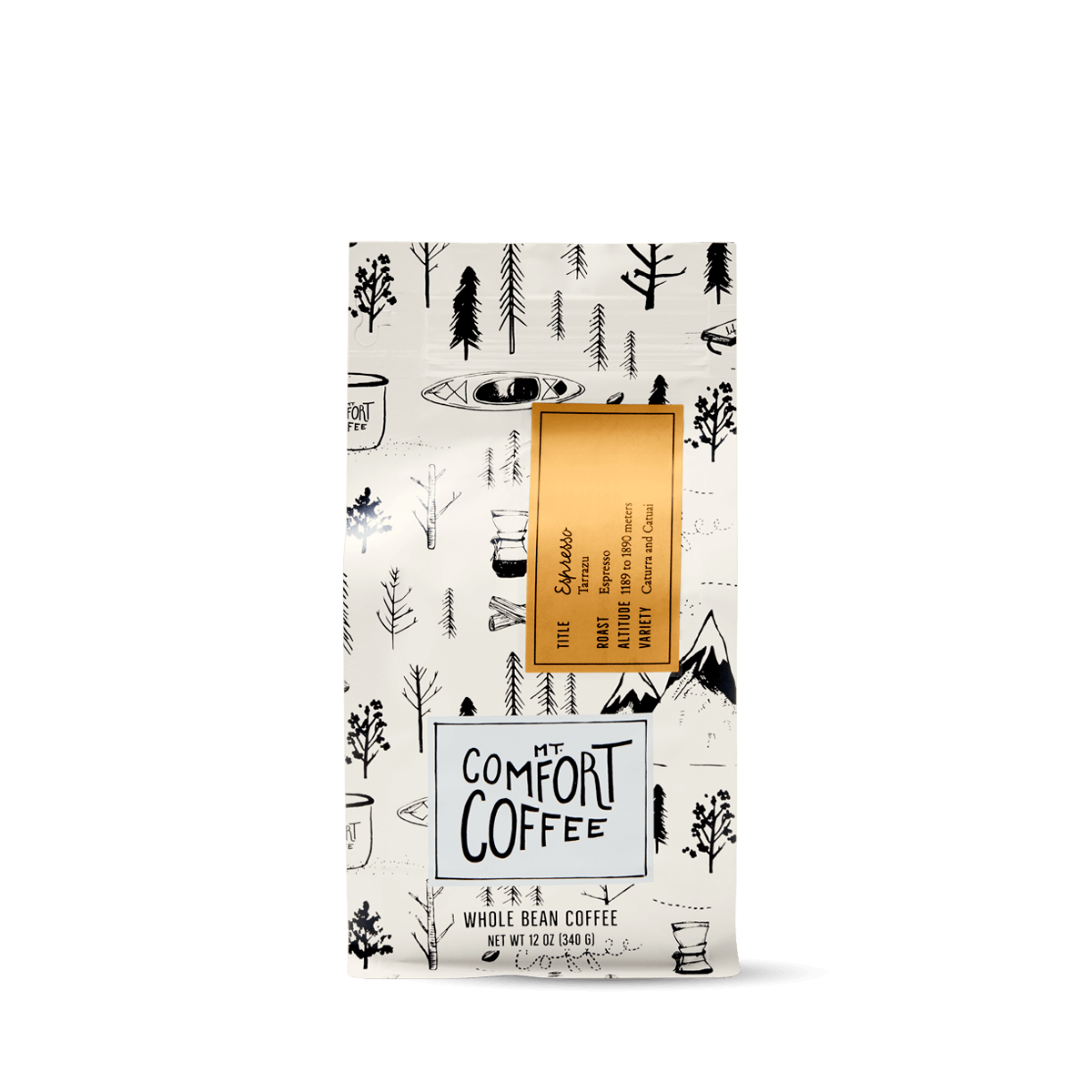 Espresso Roast, 12oz. — published by Mt. Comfort Coffee