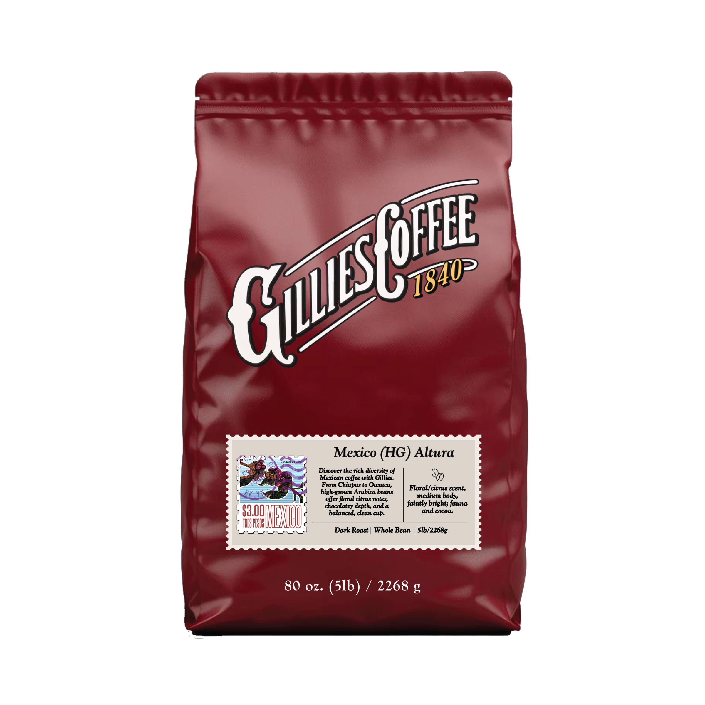 Mexico (HG) Altura — published by Gillies Coffee