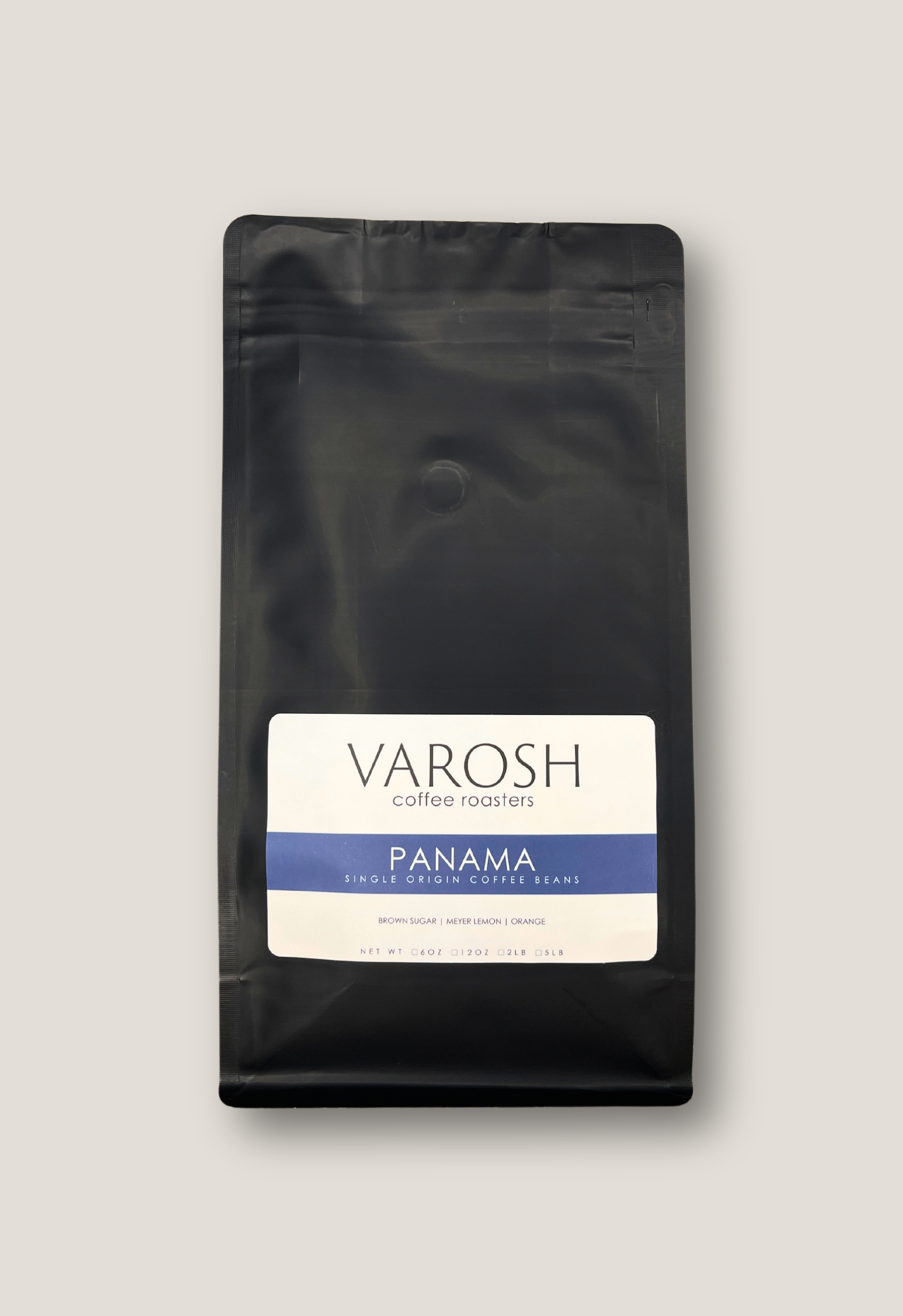 Panama — published by Varosh Coffee Roasters & Equipment Services - Charlotte, NC