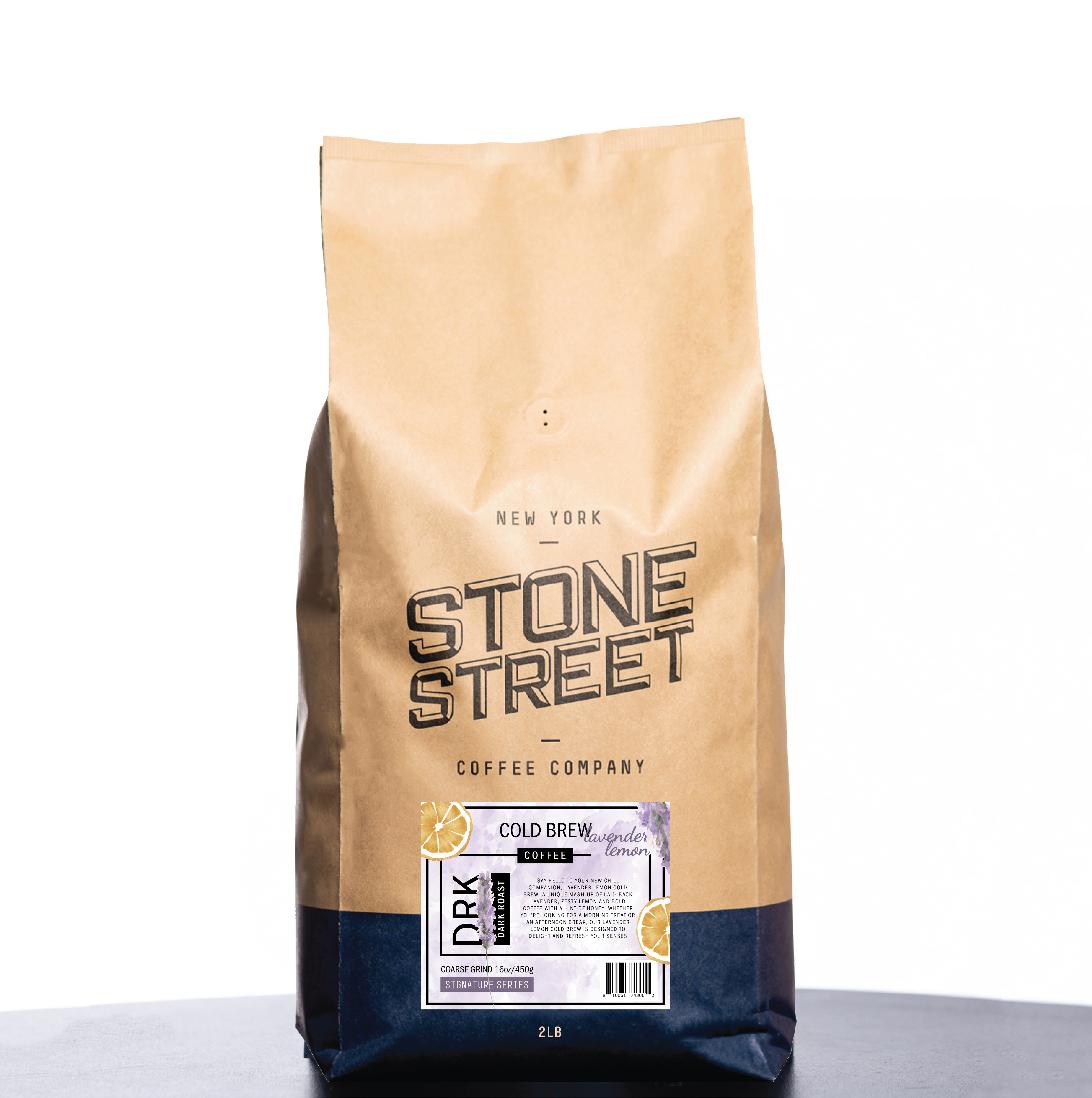 Lavender Lemon Cold Brew 2LB — published by Stone Street Coffee