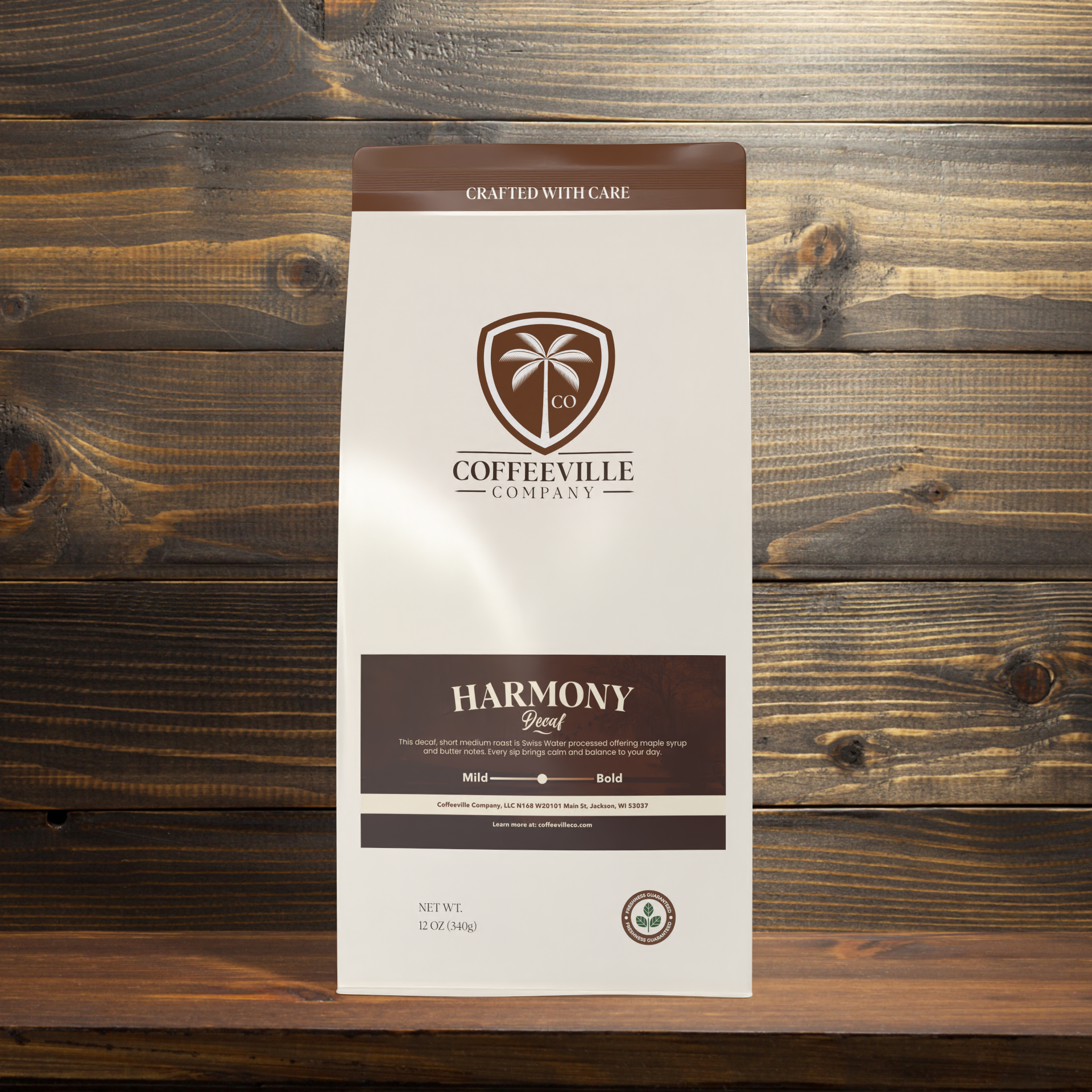 Harmony Decaf Blend — published by Coffeeville Co