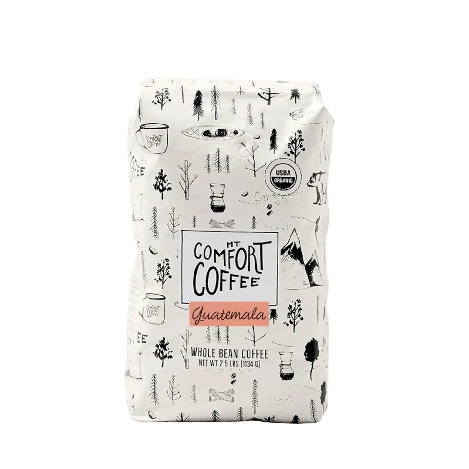 Organic Guatemala, Medium Roast, 2.5lb — published by Mt. Comfort Coffee