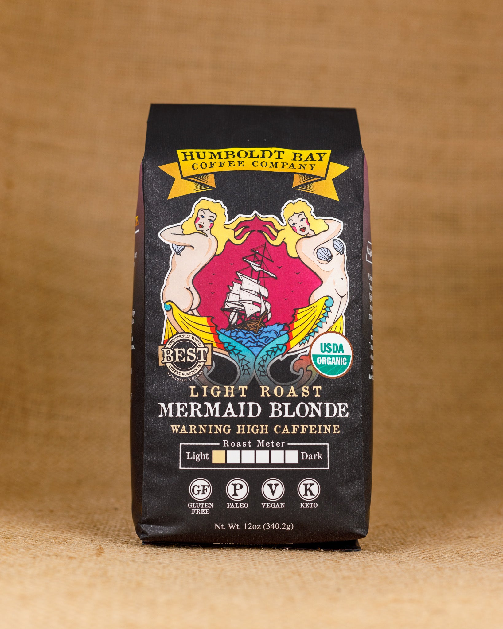 Organic Mermaid Blonde Coffee — published by Humboldt Bay Coffee