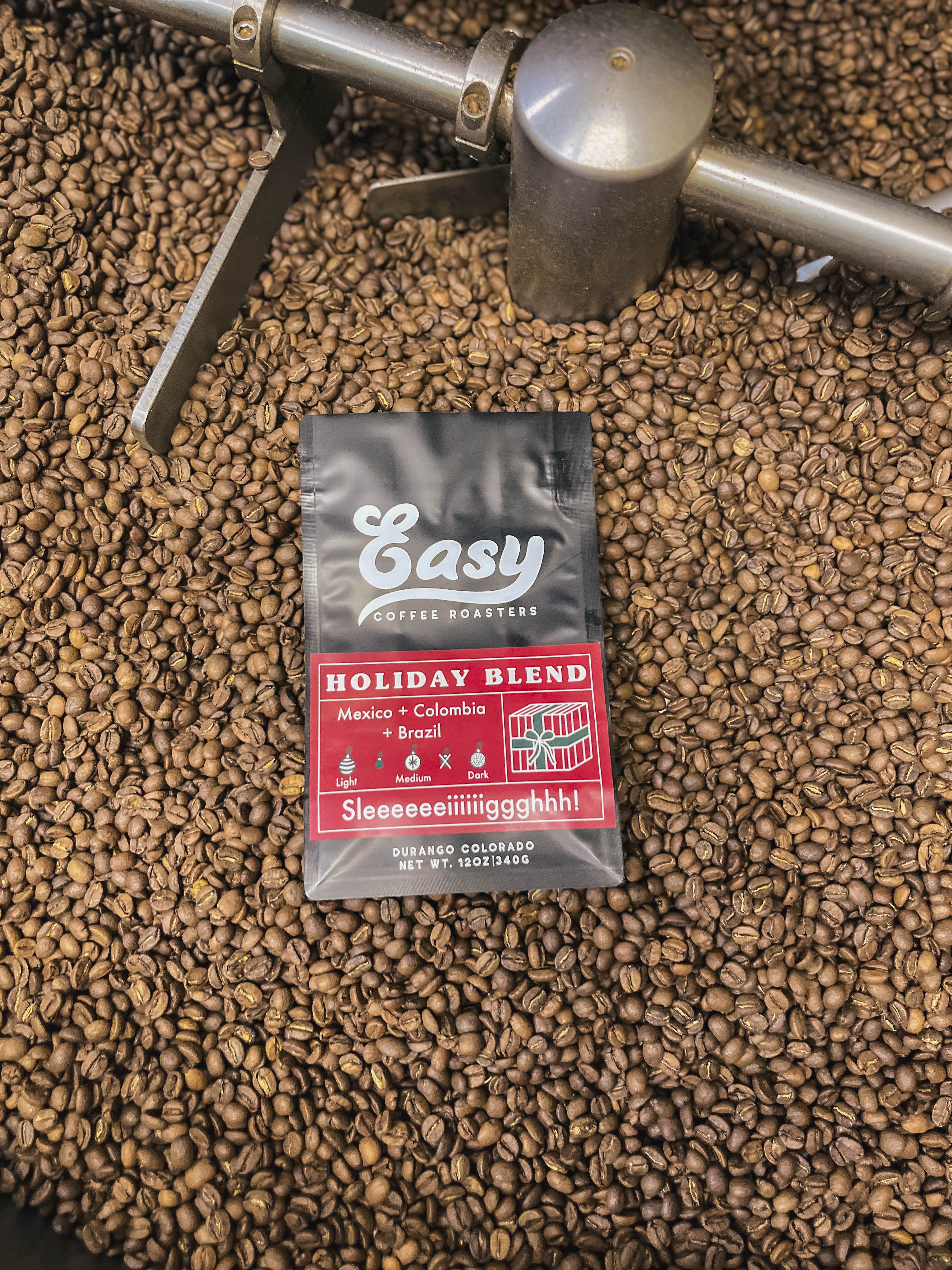 Holiday Blend **Limited Release — published by Easy Coffee Roasters