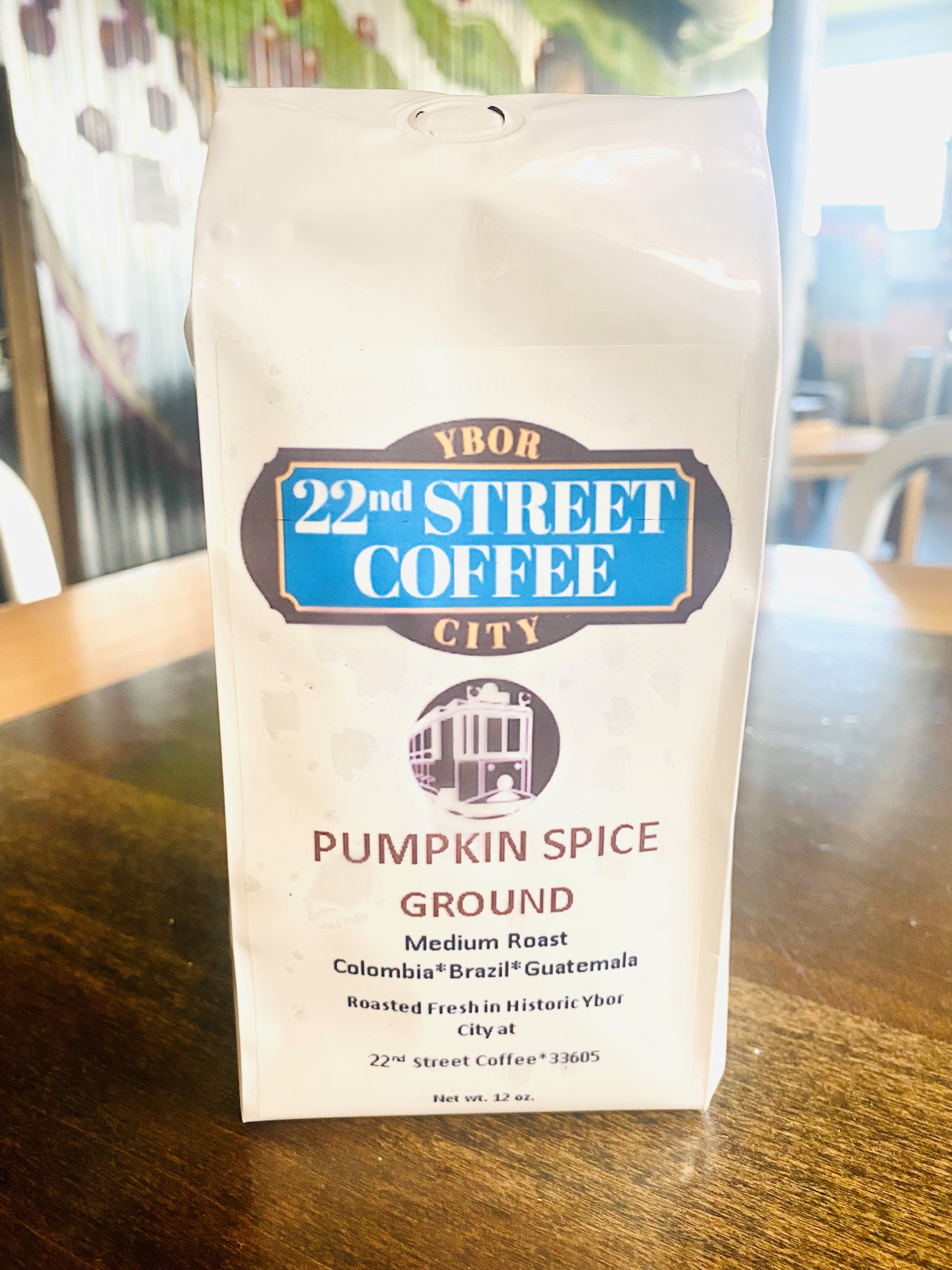 22nd Street Pumpkin Spice Coffee, 12 oz. Whole Bean — published by 22nd Street Coffee