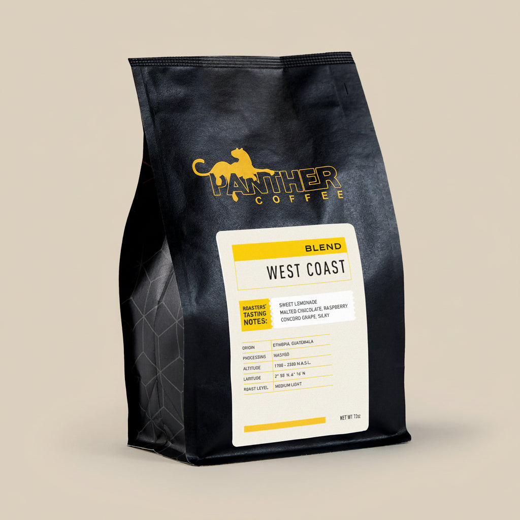 West Coast - Panther Coffee Blend — published by PantherCoffee