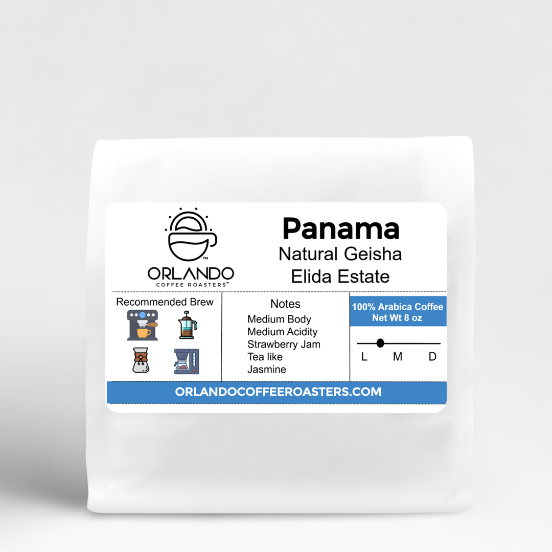 Panama Elida Estate Natural Geisha 2025/2026 Crop — published by Orlando Coffee Roasters
