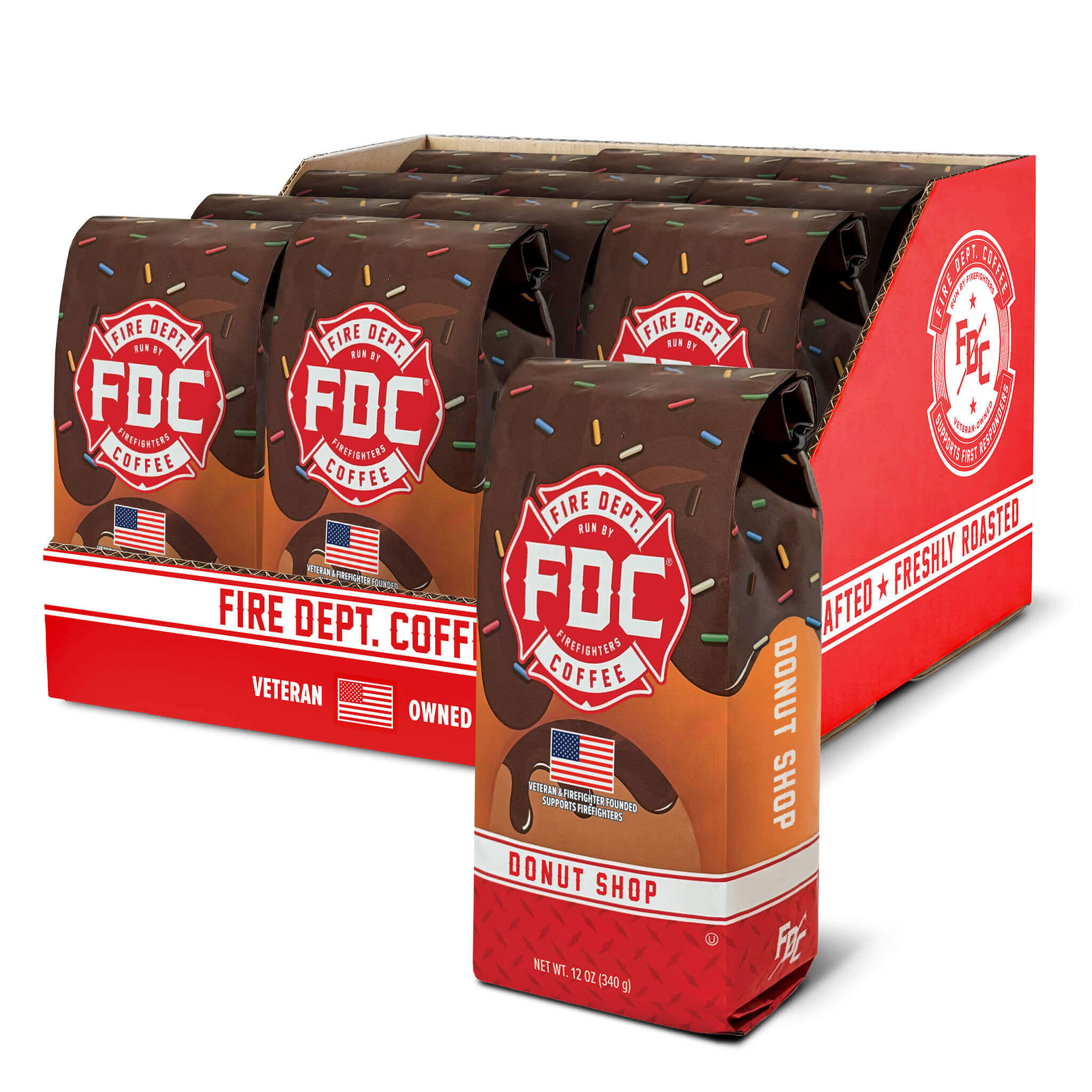 Donut Shop, Wholesale Coffee — published by Fire Department Coffee