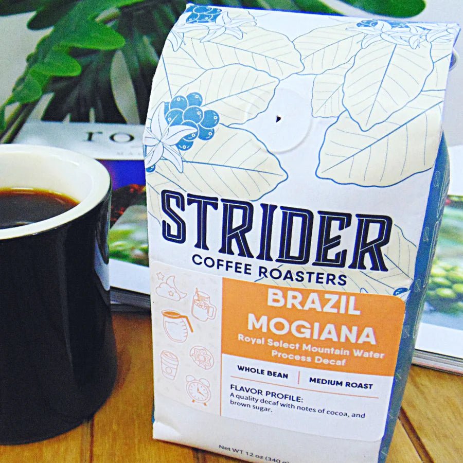 Brazil Mogiana Decaf - 2 pounds — published by Strider Coffee Roasters