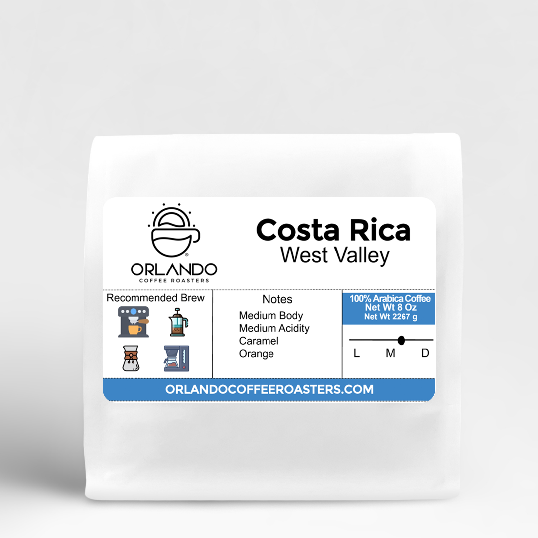 Costa Rica West Valley — published by Orlando Coffee Roasters