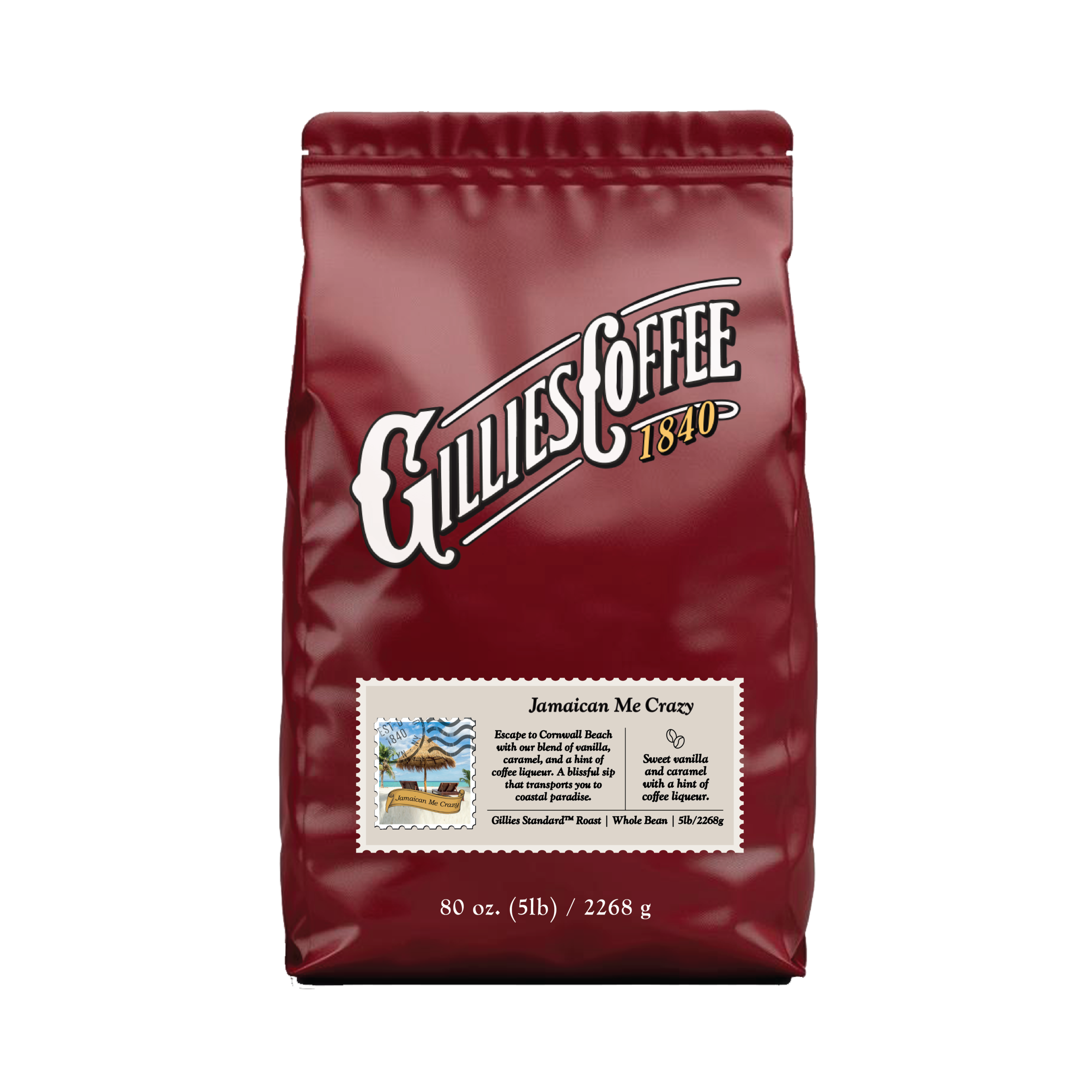 Jamaican Me Crazy — published by Gillies Coffee