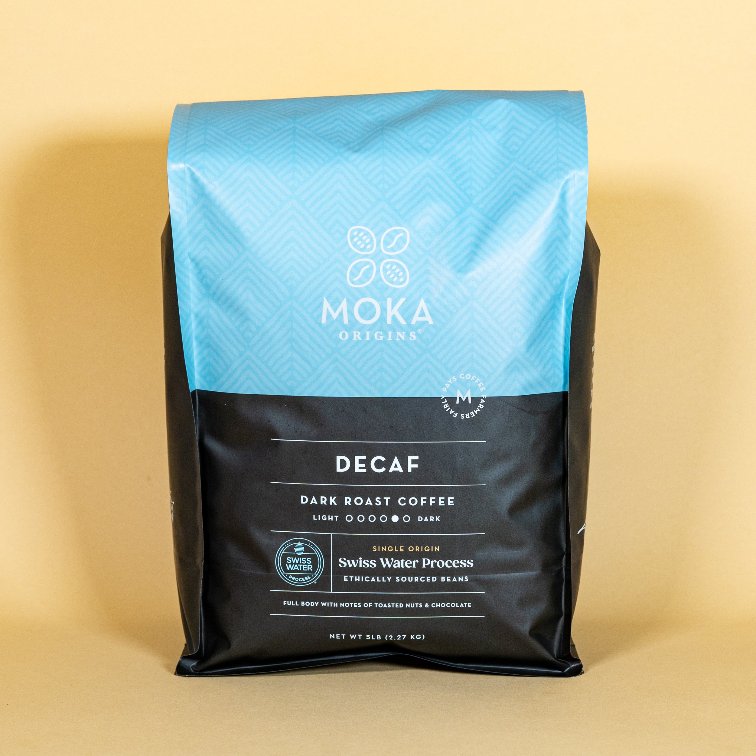 Decaf Swiss Water Process Coffee 5lb — published by Moka Origins