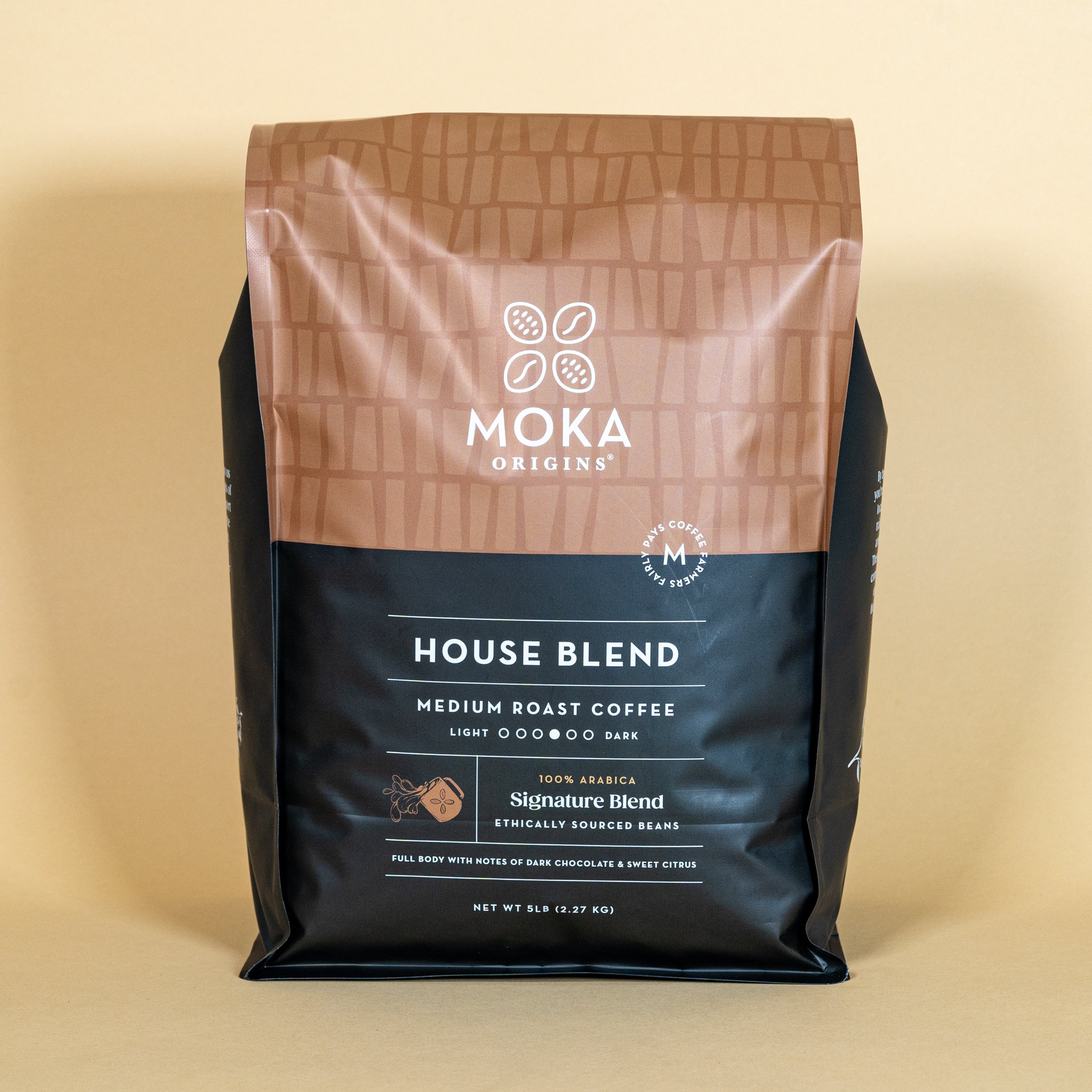 House Blend Coffee 5lb — published by Moka Origins