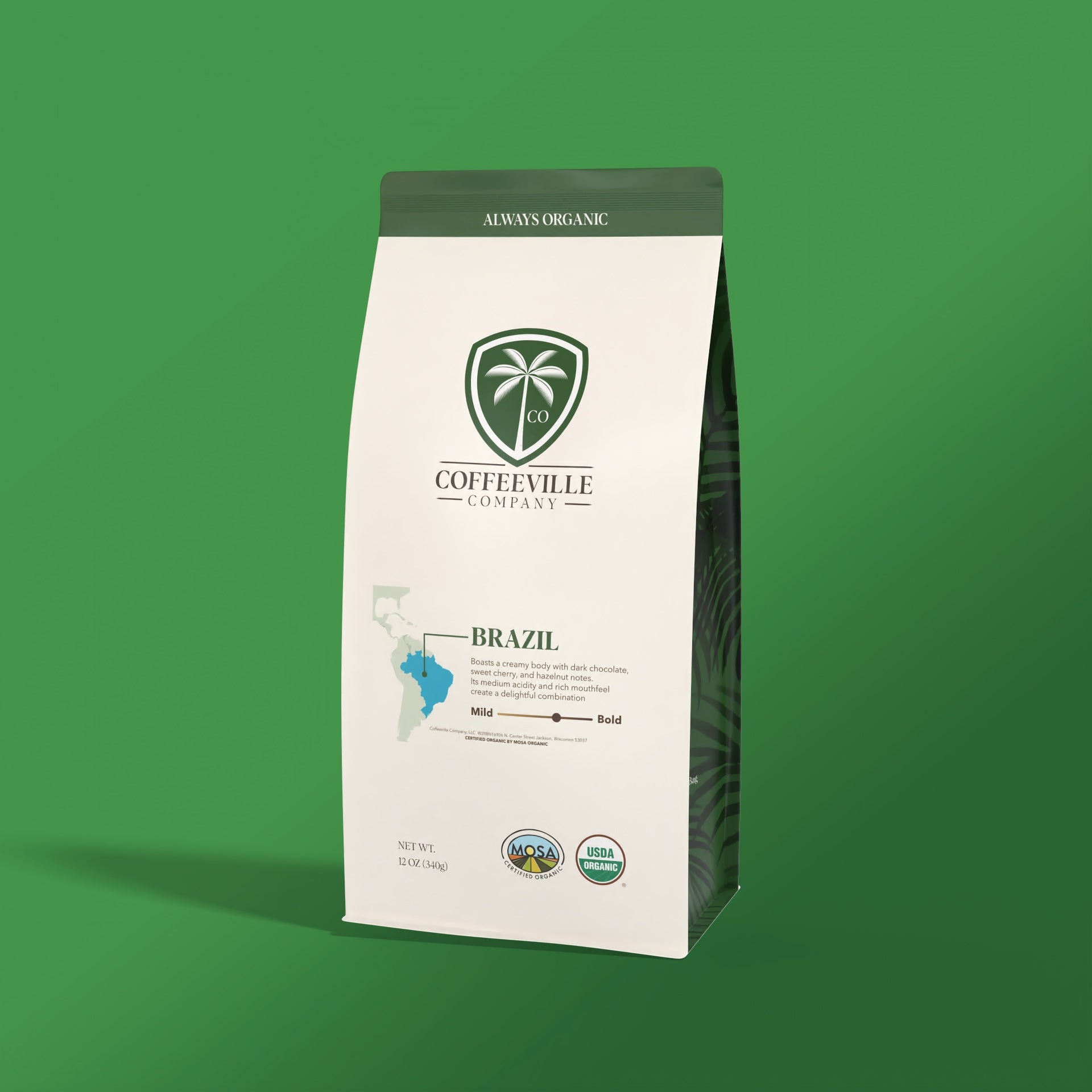 Brazil Organic Coffee — published by Coffeeville Co
